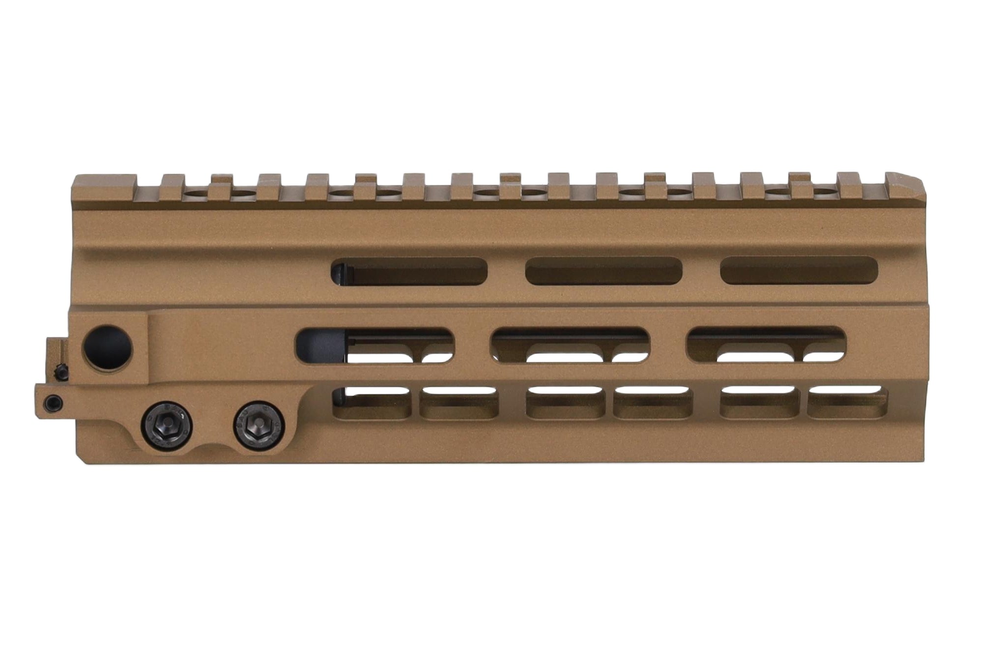 Specna Arms MK8-style M-LOK 7" mounting rail for M4/AR15 replicas - Chaos Bronze-2