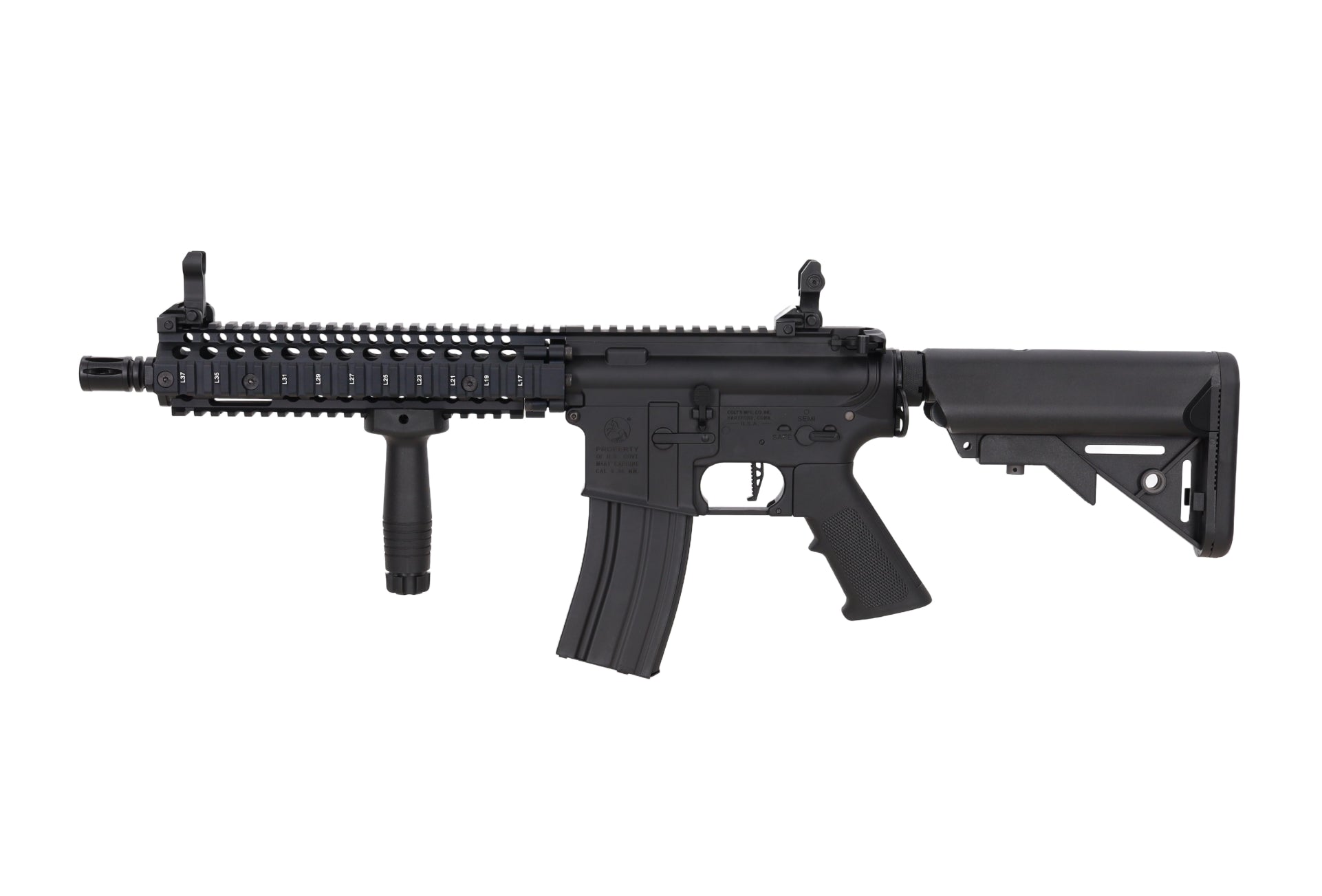 Colt x Daniel Defense MK18 SA-P19 PRIME BLDC 10.5" AEG Assault Rifle – Black-5