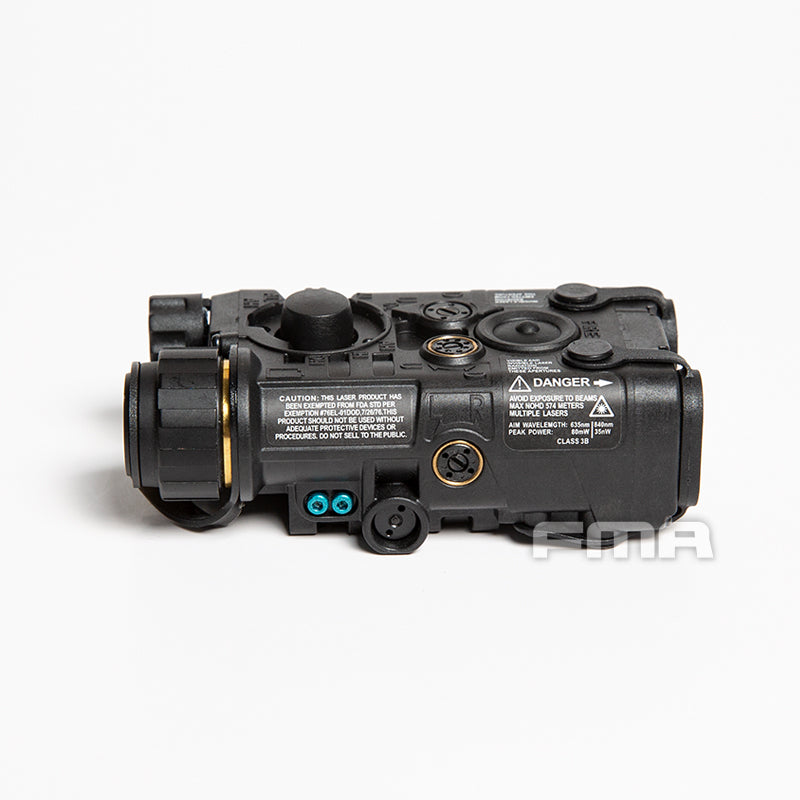 FMA LAB PEQ-NGAL Upgrade Version (Red/IR laser), Nylon - Black