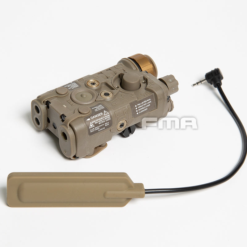 FMA LAB PEQ-NGAL Upgrade Version (Red/IR laser), Nylon - Tan