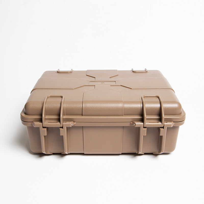 FMA Transport Plastic Case with Padding - Tan