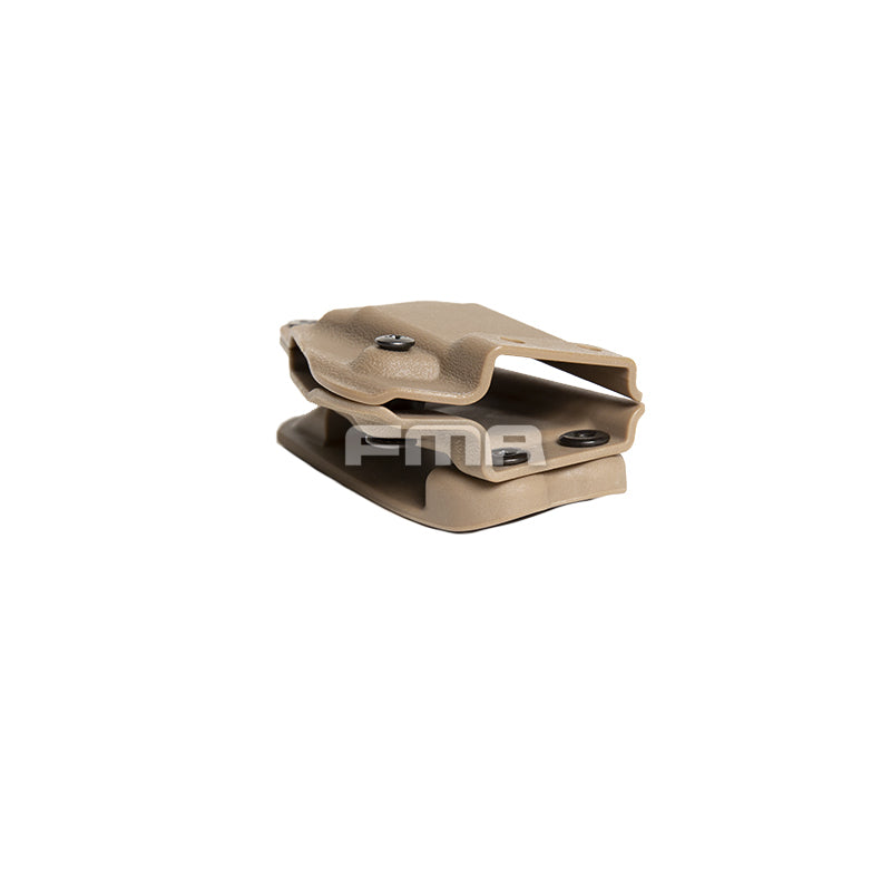 FMA Kydex Single Magazine Carrier Tan Slim Pouch for Fast Reloads