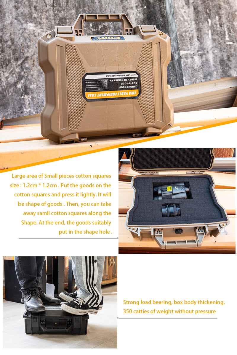 FMA Vault Equipment Case Storage Box - Tan