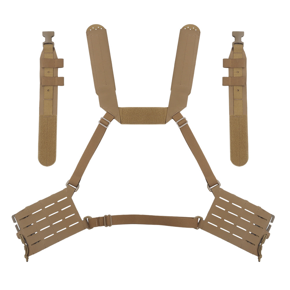 Wosport ARC Coyote Brown Chest Rig Set