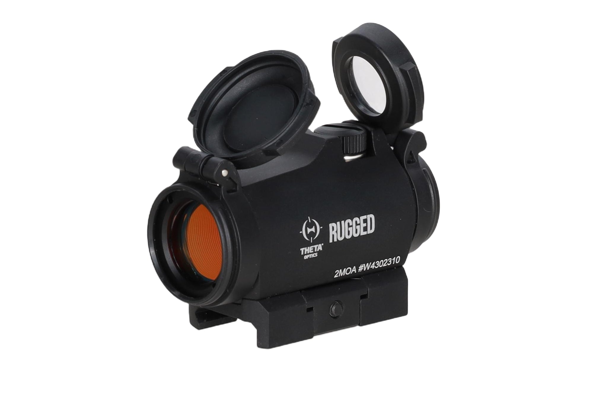 Theta Optics Rugged D2 red dot sight Black-2