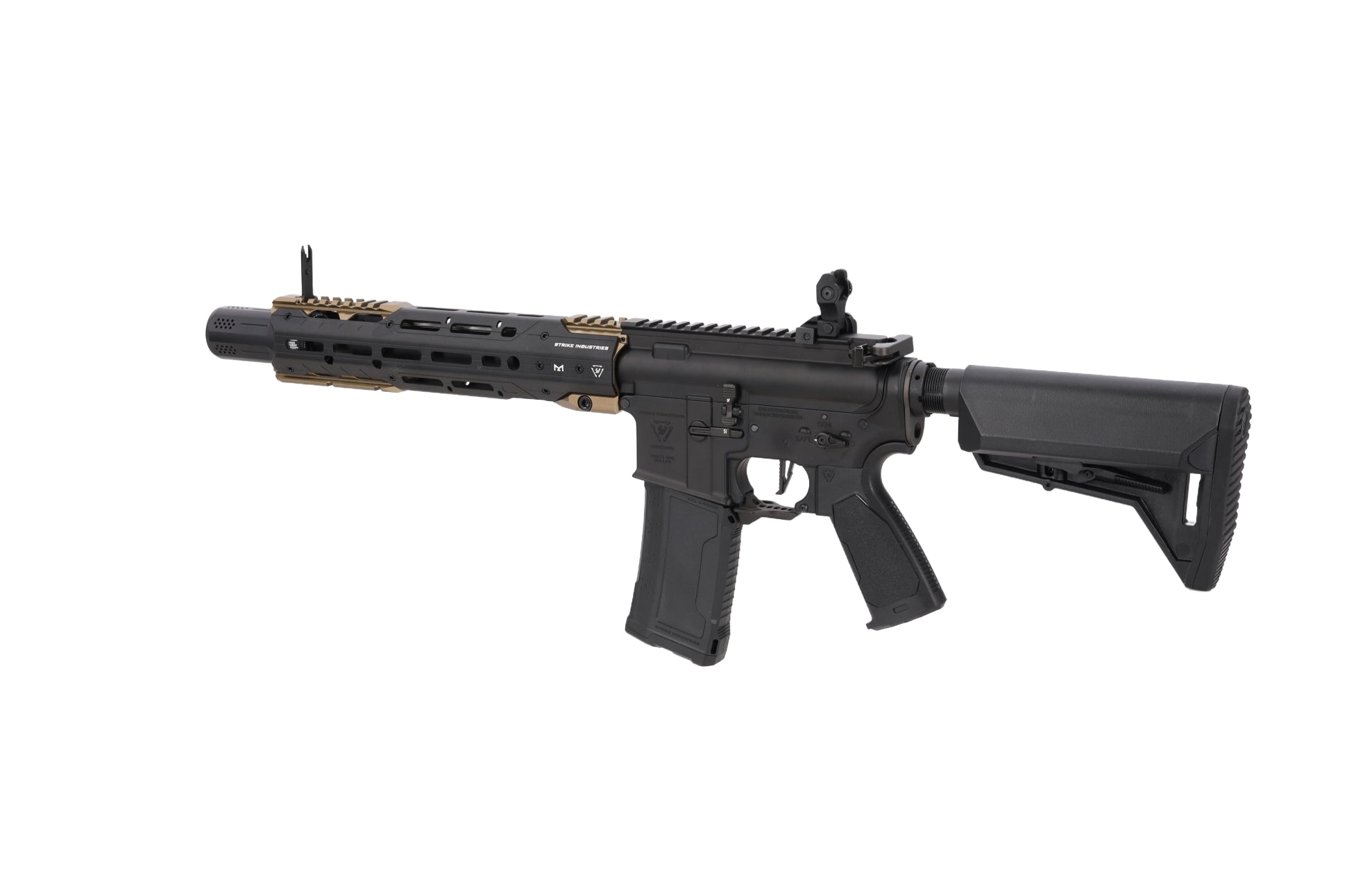 King Arms x Strike Industries Sentinel GRIDLOK® 11" Aster SE ETU Flat Dark Earth airsoft Carbine-5