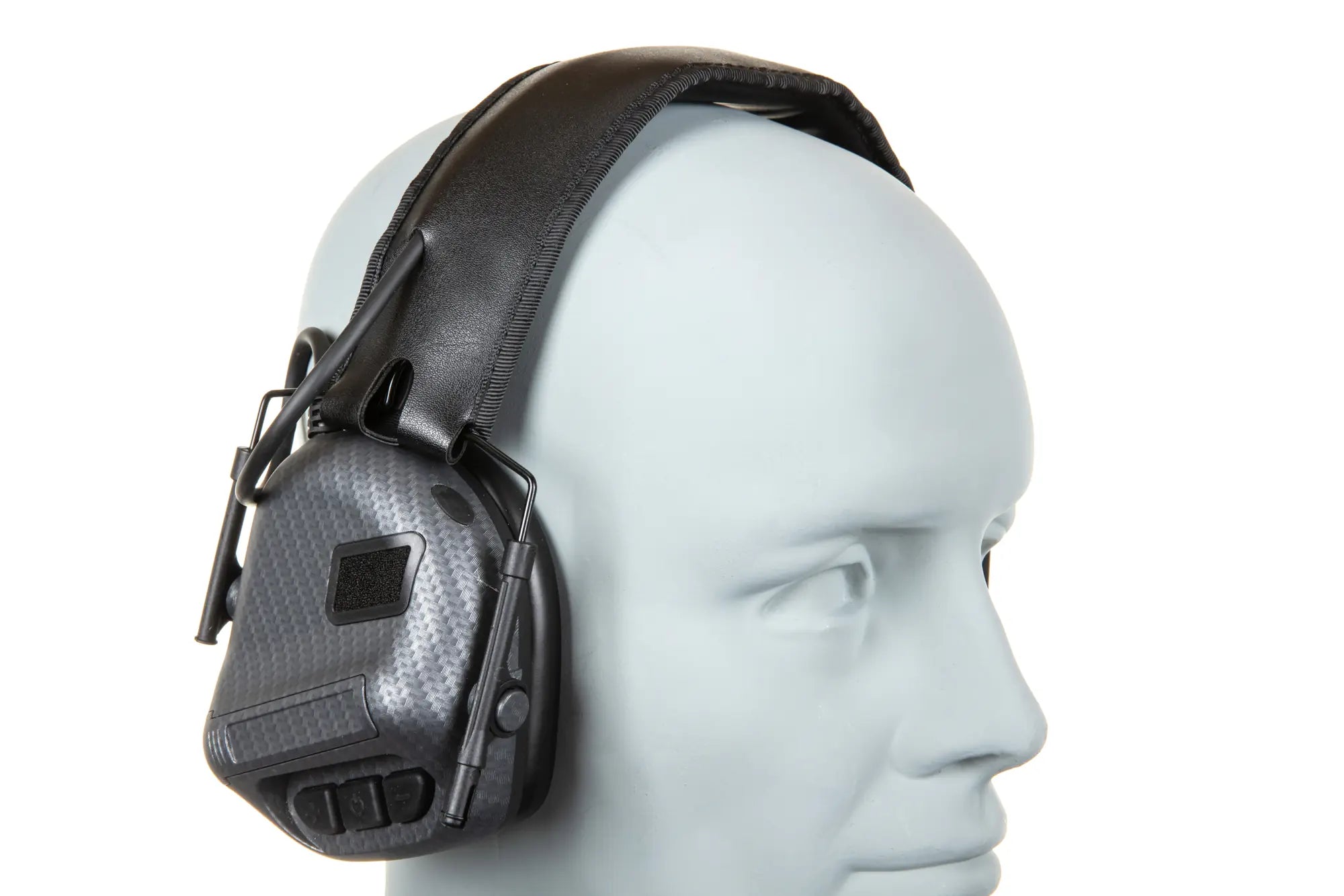 Wosport HD-12 active ear defenders IPSC Gen 5 Carbon Fiber version