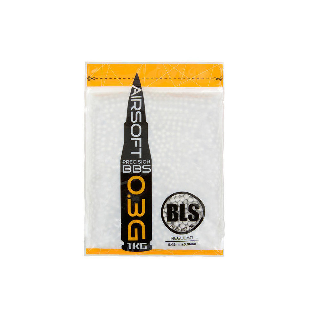 BLS Precision pellets 0,30g, 3300 BBs - White