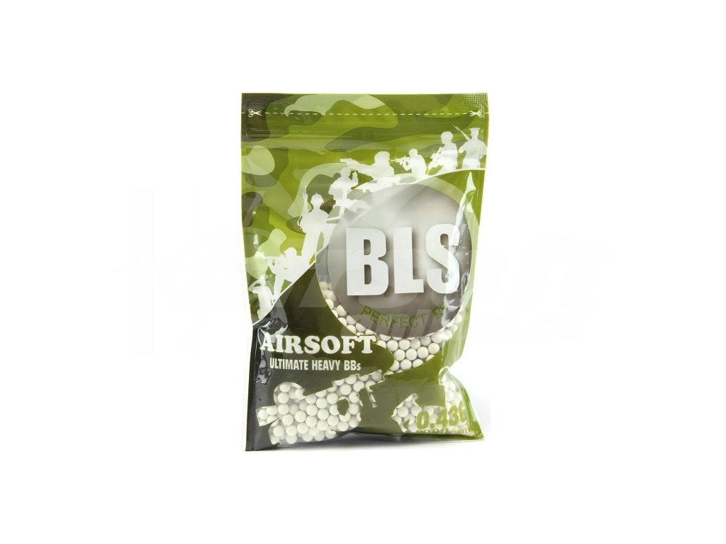 BLS BIO pellets 0,43g, 1000 BBs - White