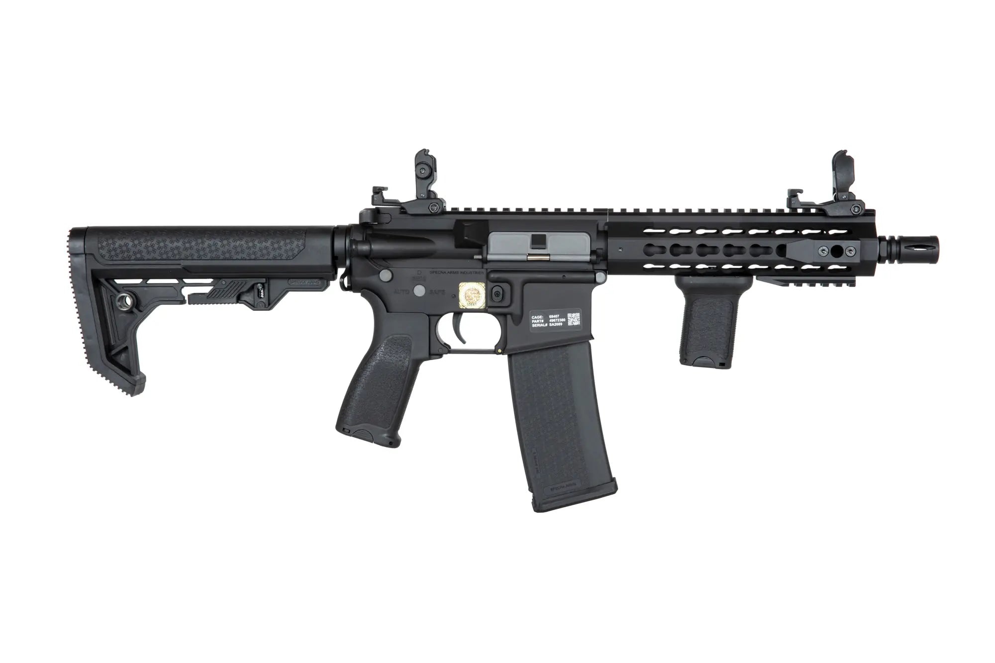 Specna Arms SA-E08 EDGE™ Kestrel™ ETU 1.14 J Light Ops Stock airsoft rifle Black-6