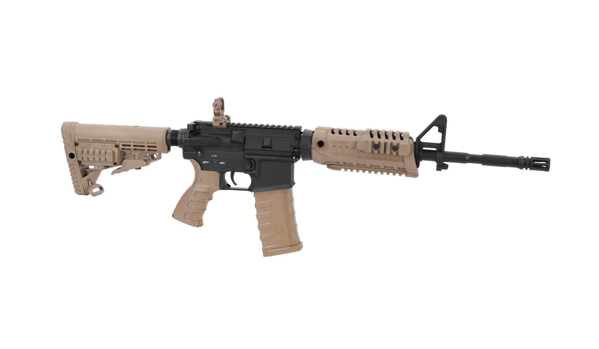 CAA M4 Advance Series Airsoft Rifle Dark Earth