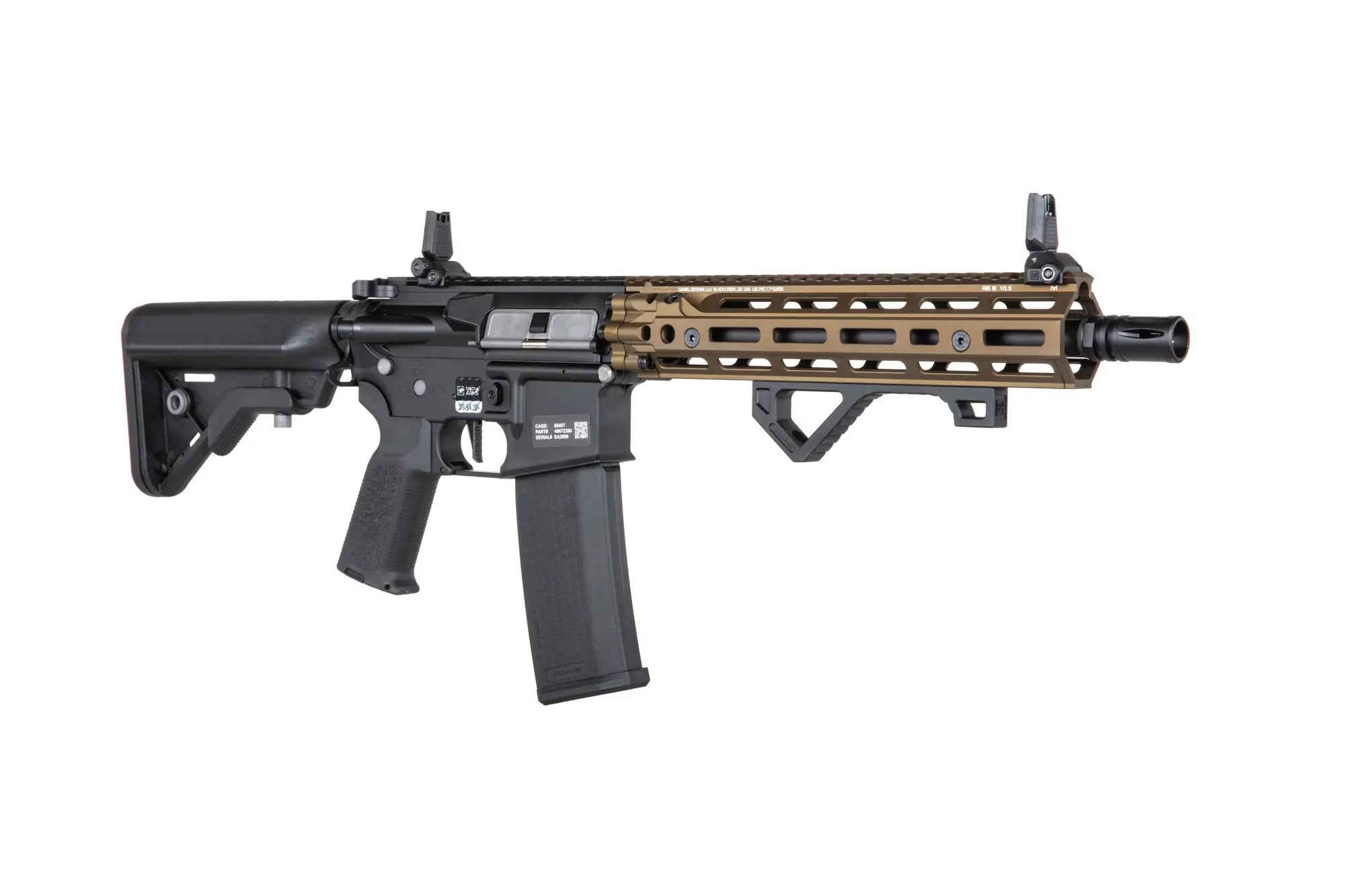 Daniel Defense® SA RISIII 10.5'' EDGE™ ETU airsoft rifle - Chaos Bronze-2