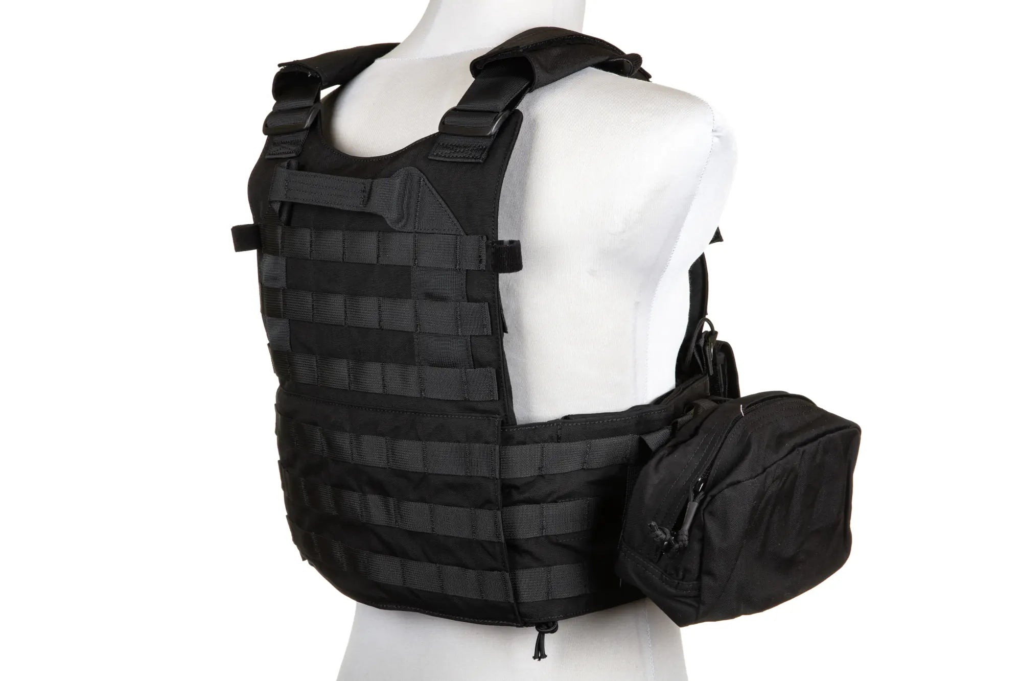 Emerson Gear 6094A Style Plate Carrier Vest with Cargo Kit Black-3
