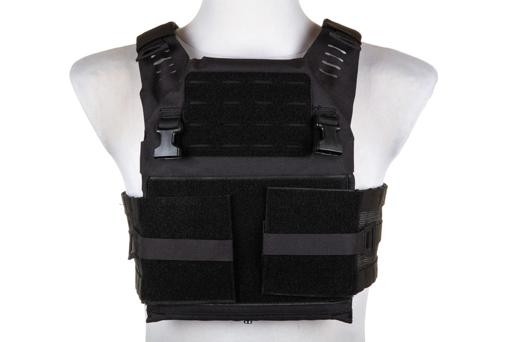 Wosport VE-97 Plate Carrier Tactical Vest Black