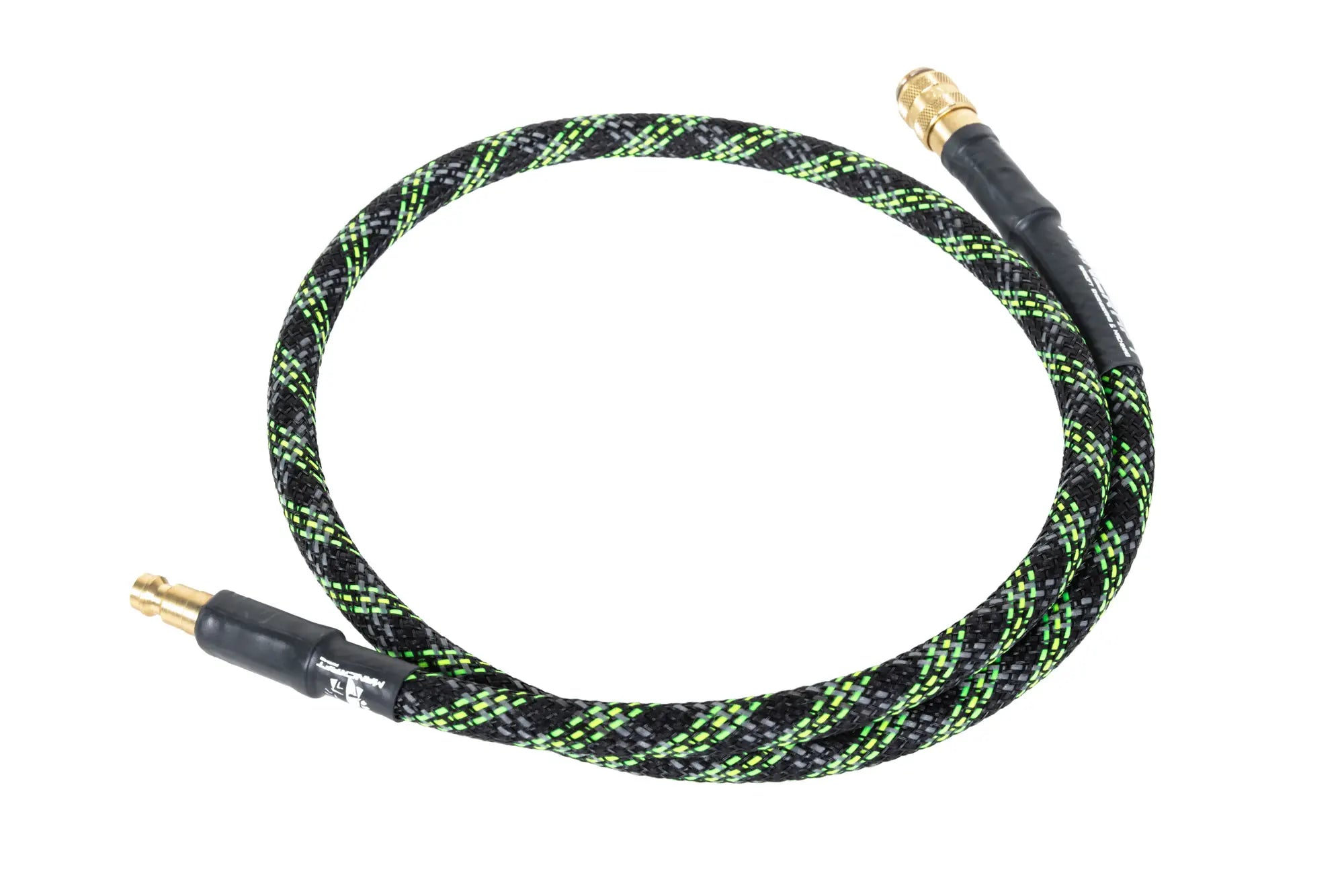 HPA hose Mancraft 36" Flex Line QD EU Wide Bore Green