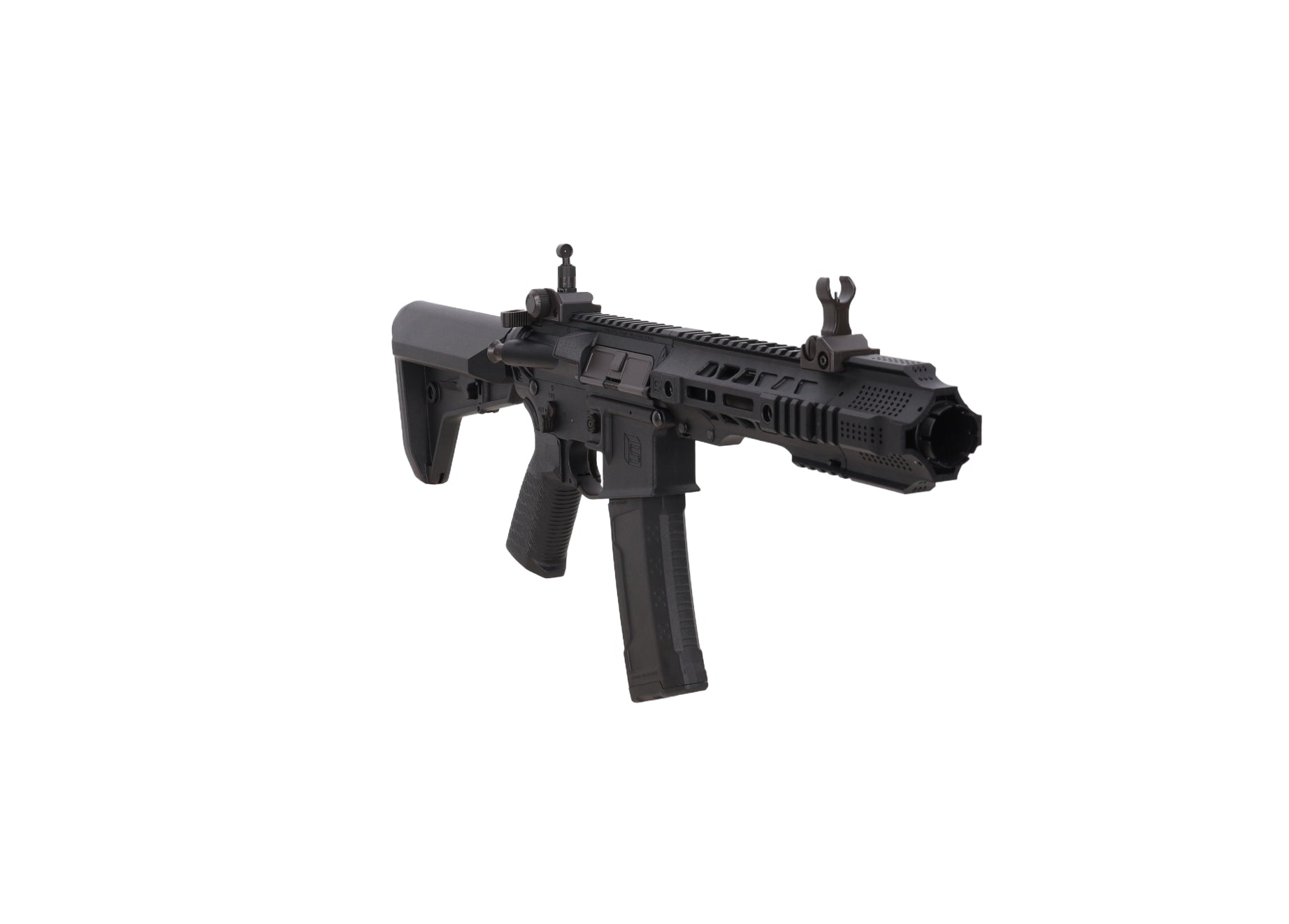 Salient Arms International x EMG M4/AR15 GRY 6.5" CYMA Platinum AEG Assault Rifle - Black-7