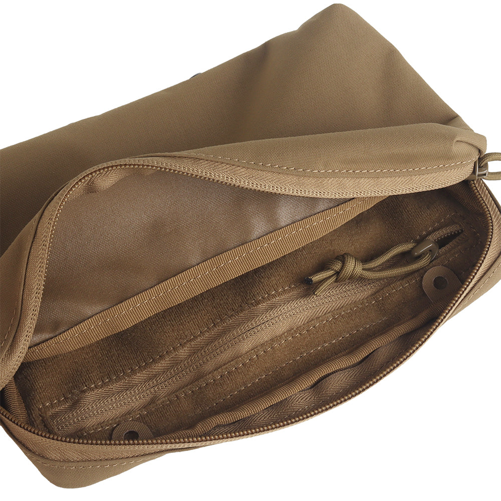 Wosport Cargo 6x3 Laser Cut Horizontal Universal Pocket Coyote Brown