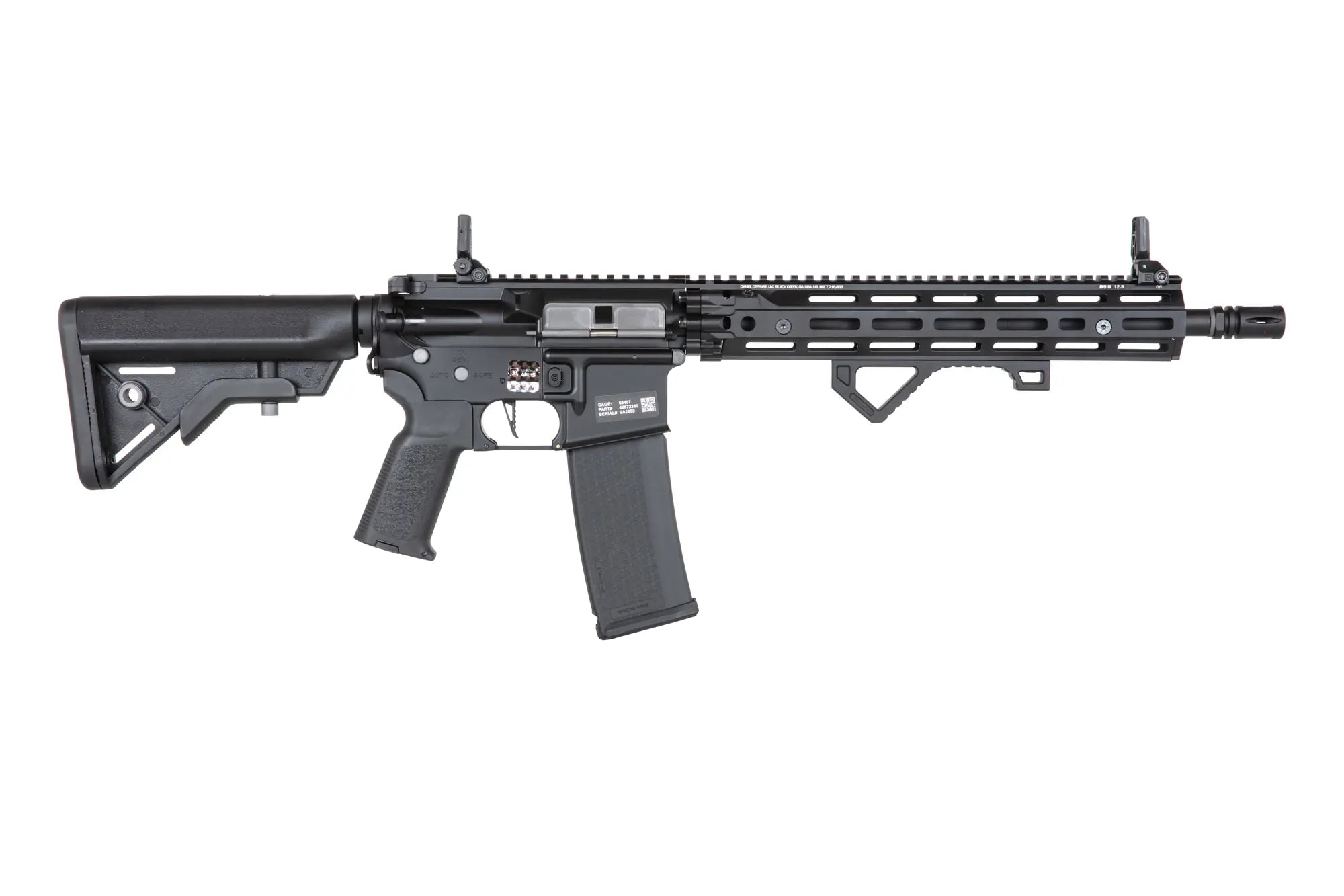 Daniel Defense® SA RISIII 14.5'' EDGE™ HAL ETU™ airsoft rifle Black-3