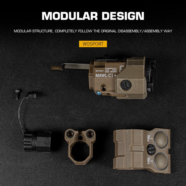 MAWL-C1 Battery Box - Black Battery Case Wosport