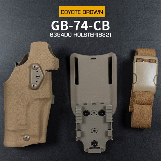 Holster Glock 17 with X300 Flashlight - Coyote