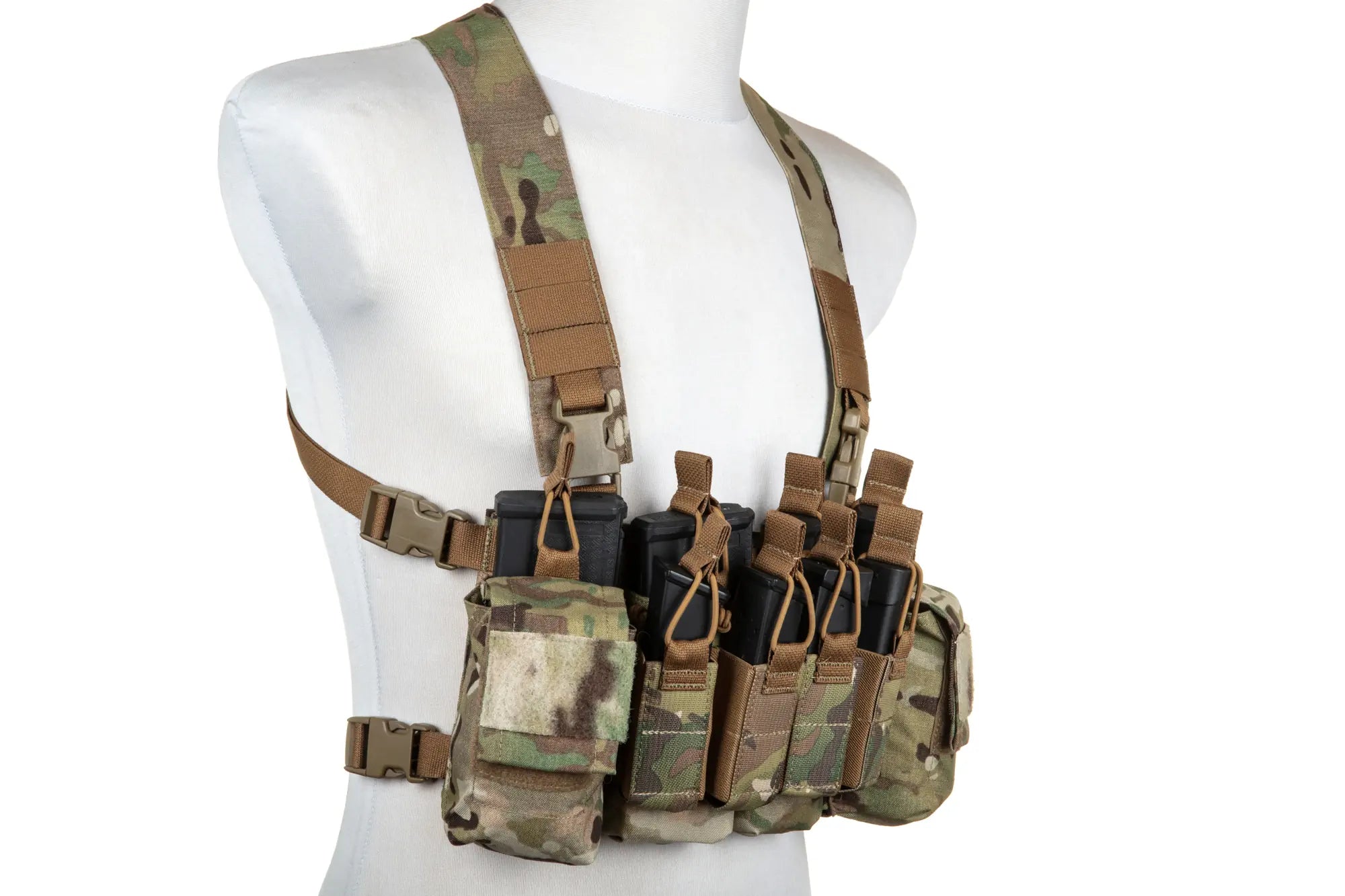 Chest Rig Pew Tactical waistcoat type D3CR-X CR02 Multicam