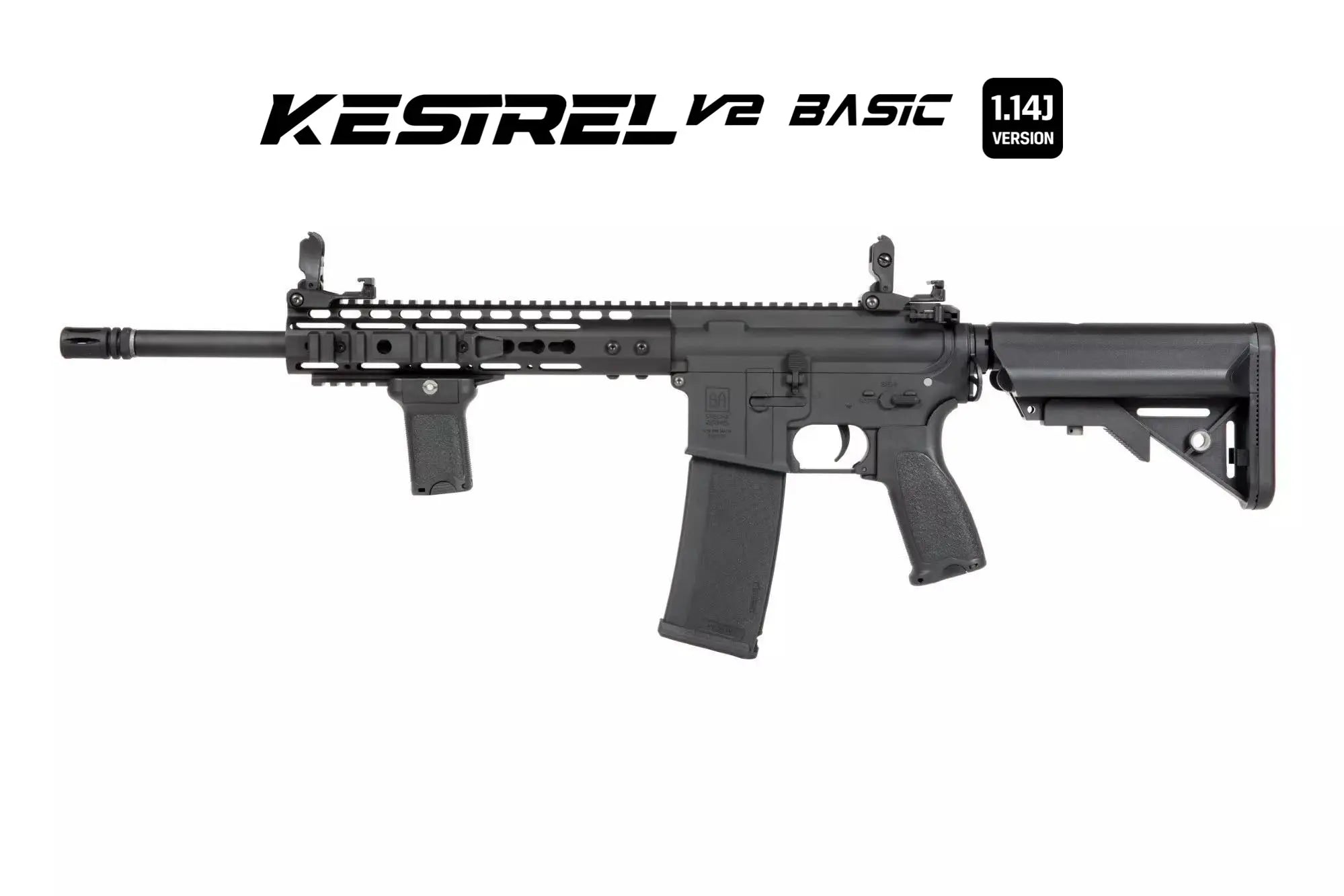Specna Arms SA-E09 EDGE™ Kestrel™ ETU 1.14 J airsoft rifle Black-8