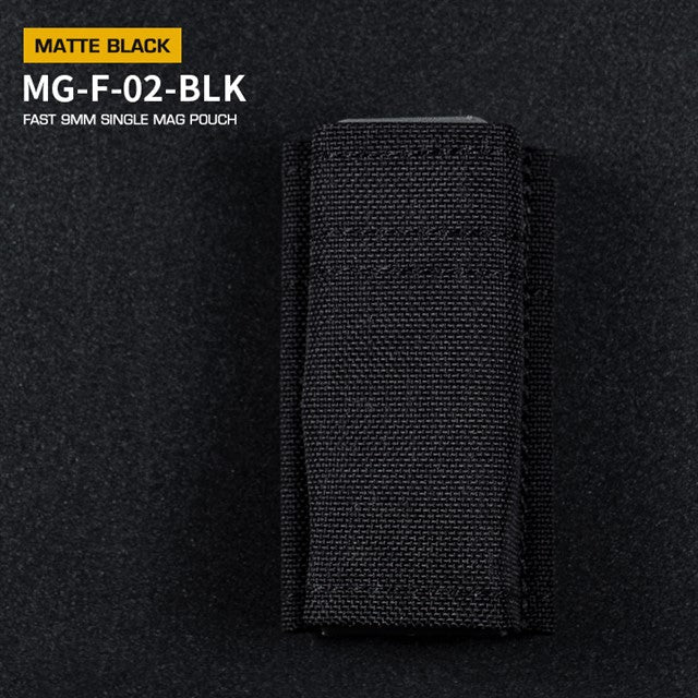FAST Type 9mm Magazine Pouch - Black Tasche Wosport
