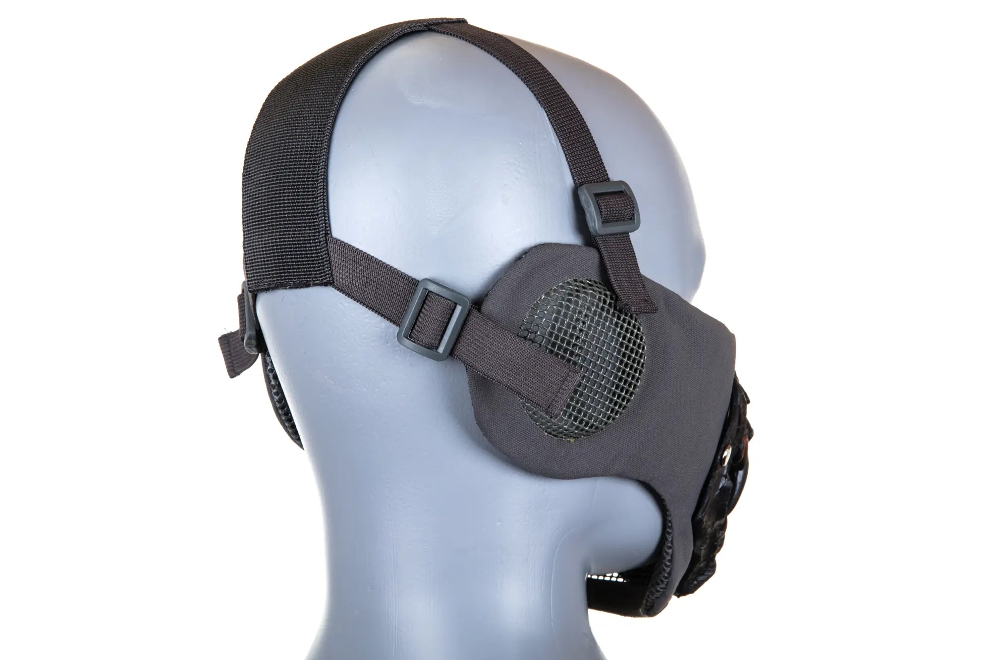 Stalker EVO PLUS Fangs Ear Protection Grey mask-1