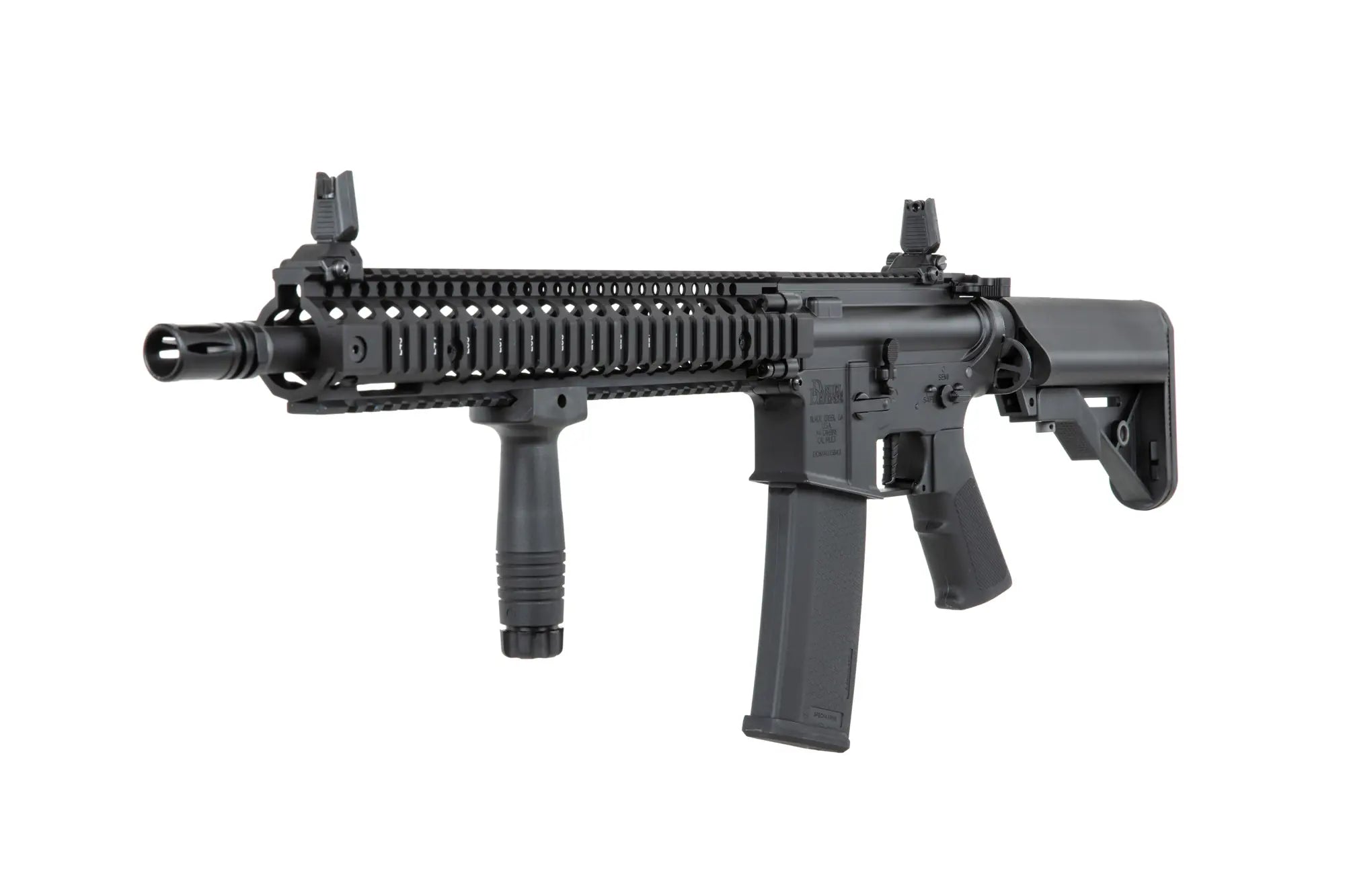 Specna Arms Daniel Defense® MK18 SA-P26 Prime™ HAL™ ETU airsoft Carbine with Brushless Motor Black-6