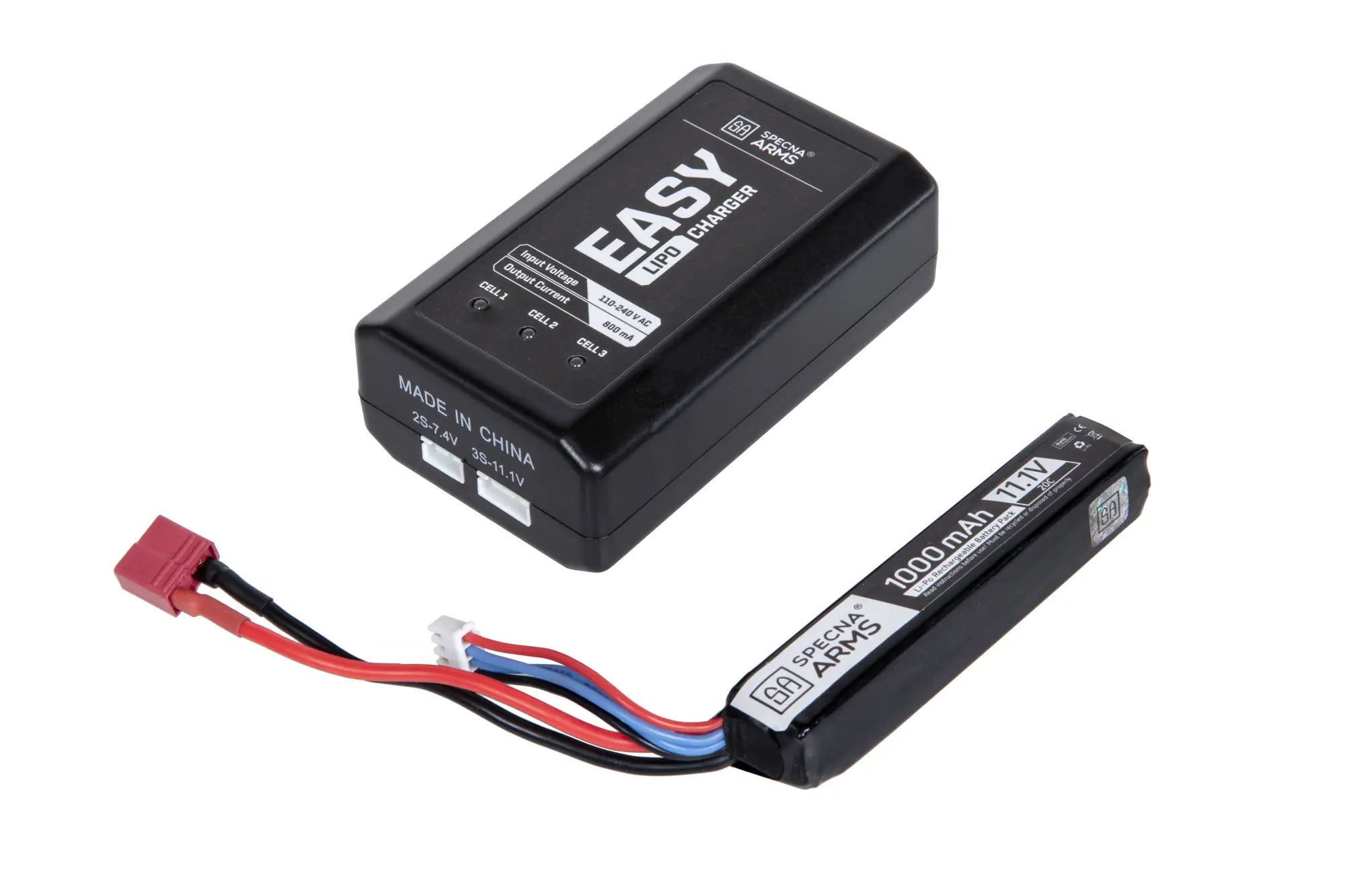 Bundle Set charger and battery for airsoft rifles