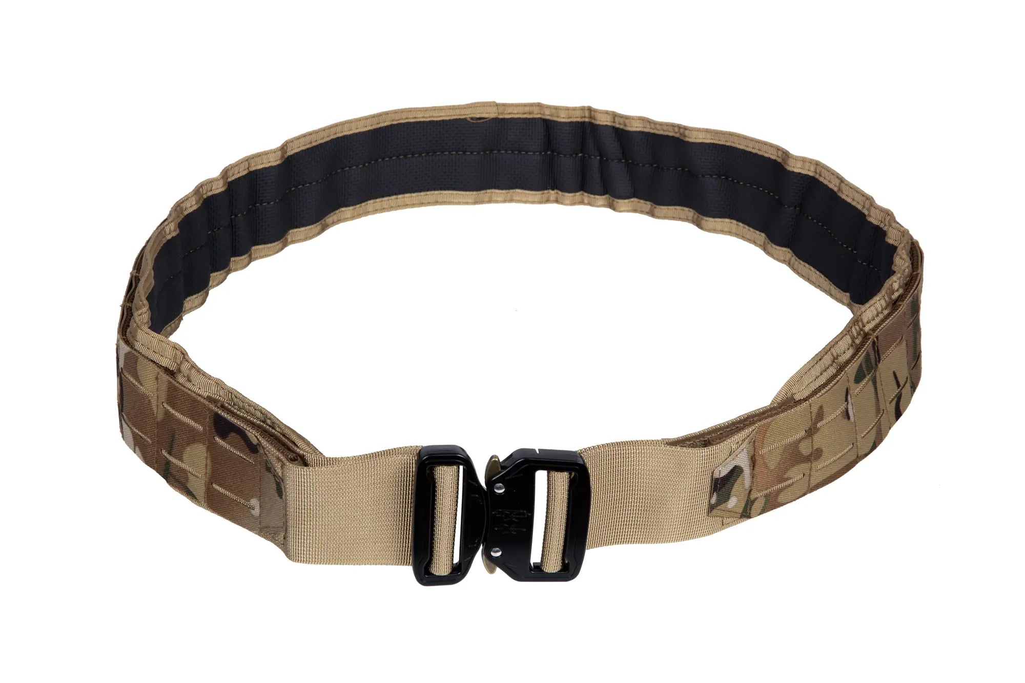 GFC Tactical Double-Layer Laser-Cut Belt Multicam