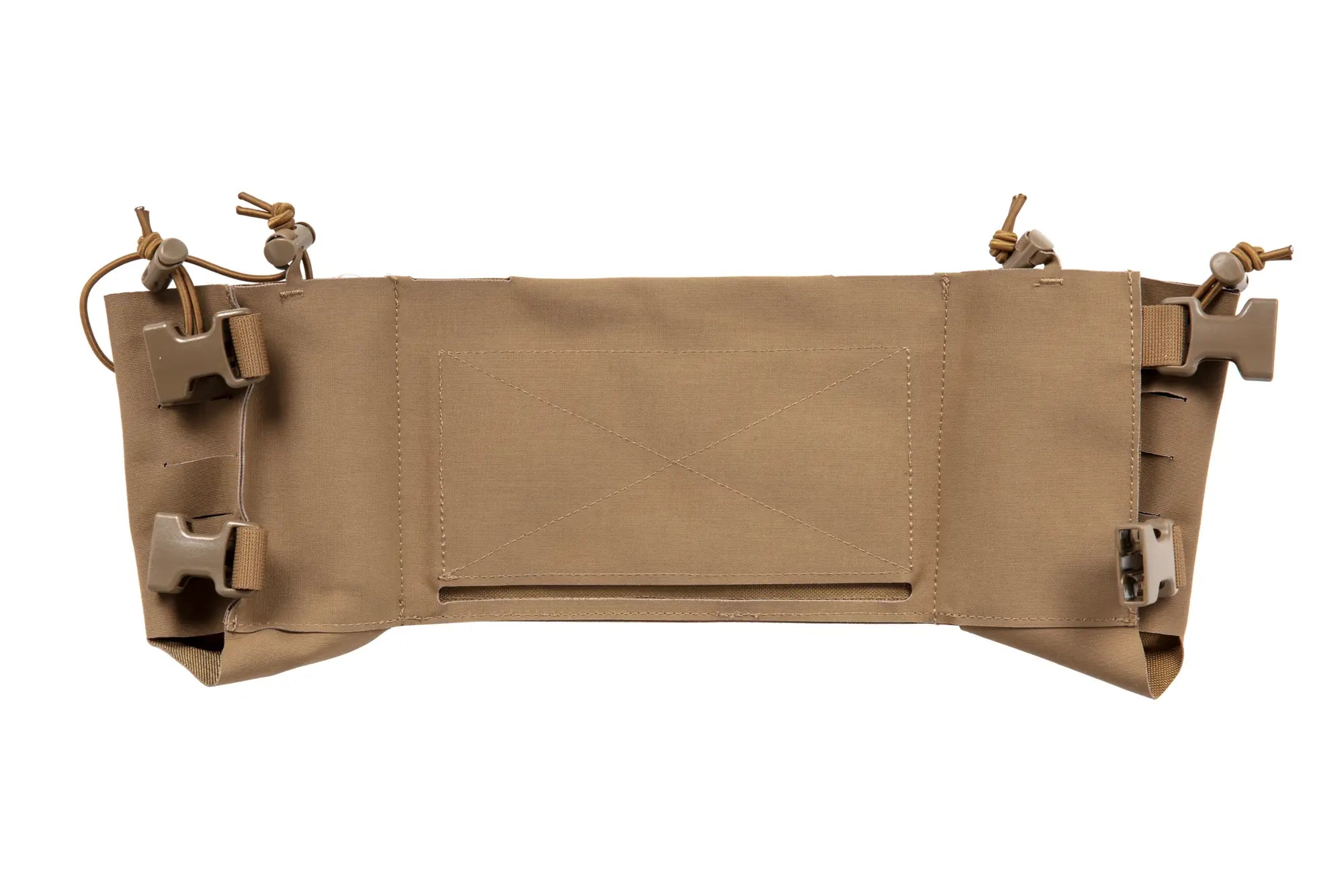 Wosport Chassis I administration panel for the Chest Rig MK4 Coyote Brown waistcoat