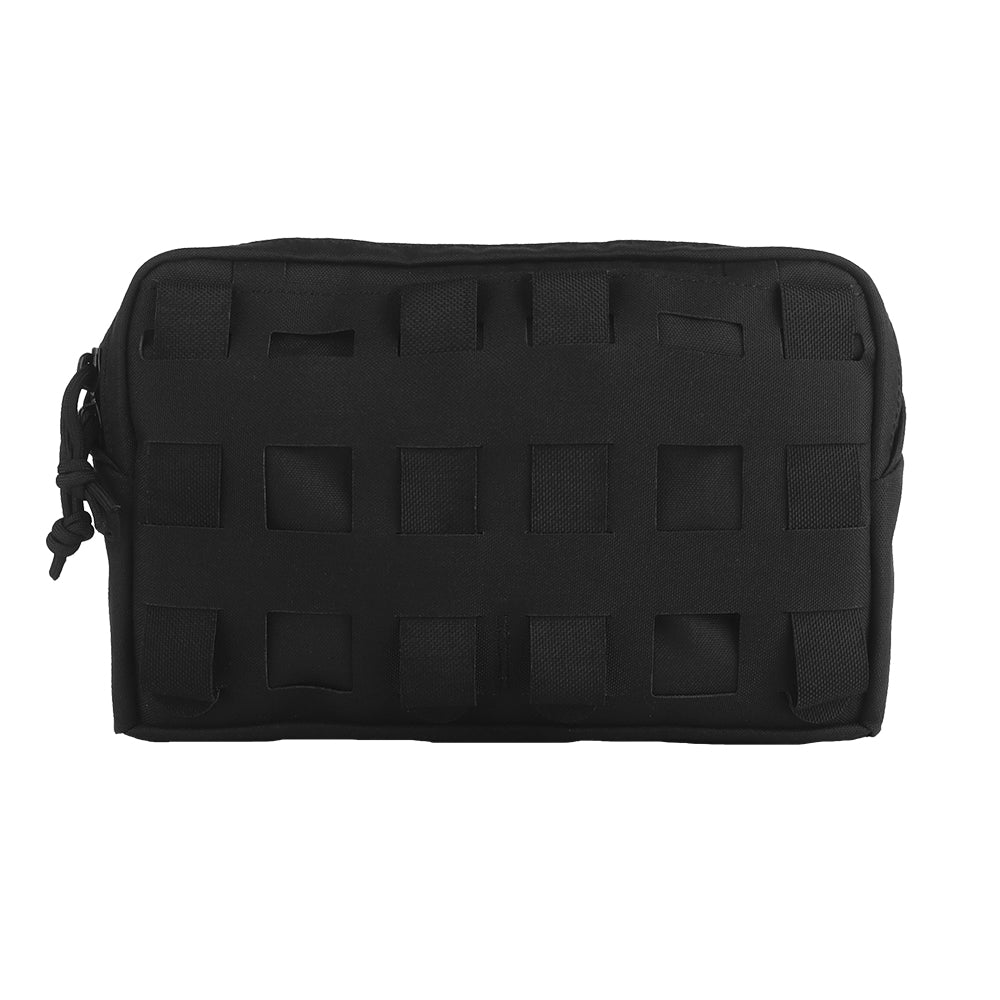 Wosport Cargo universal pocket 6x3 Laser Cut Horizontal Black-2