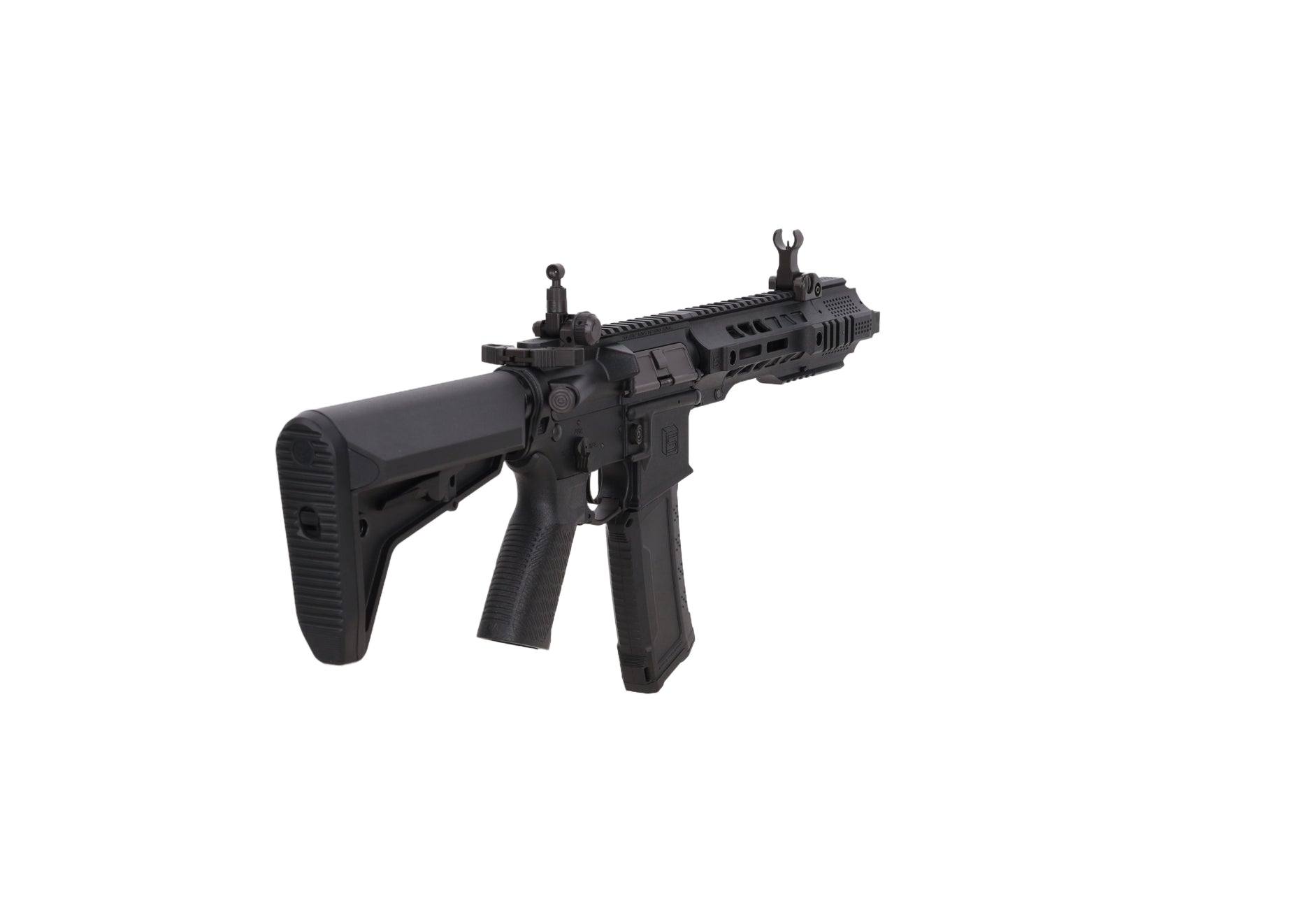 Salient Arms International x EMG M4/AR15 GRY 6.5" CYMA Platinum AEG Assault Rifle - Black-9