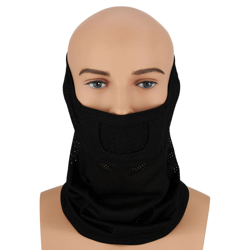 Cygnus Armory Face Warrior Protective Mask Black