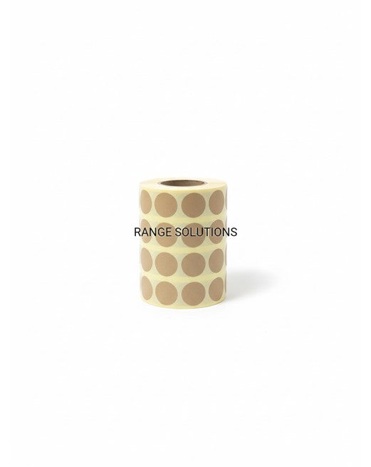 Range Solutions IPSC 20mm Target Covers, 4,000 pcs – Brown