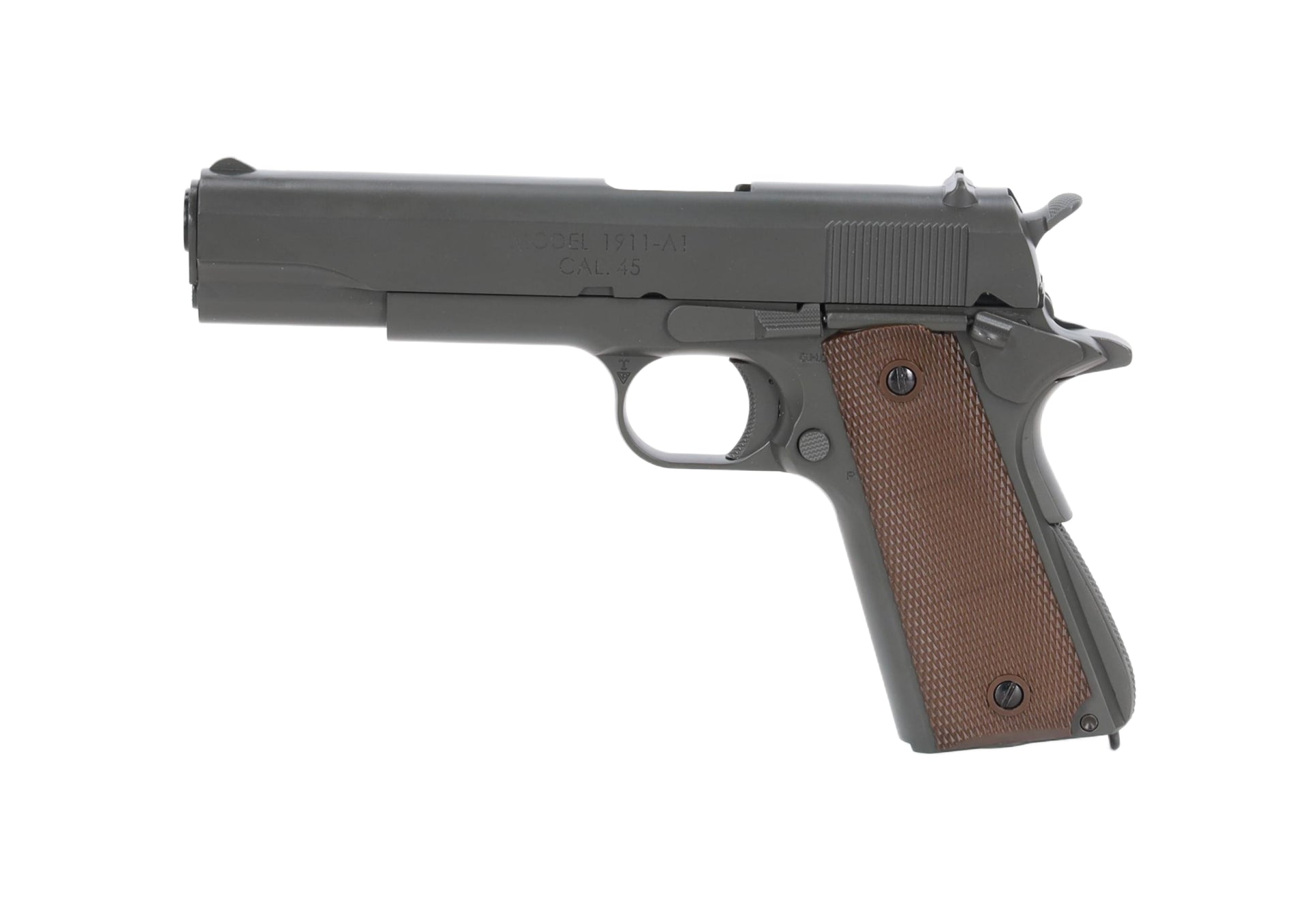 King Arms 1911-A1 cal.45 grey airsoft green gas pistol-2