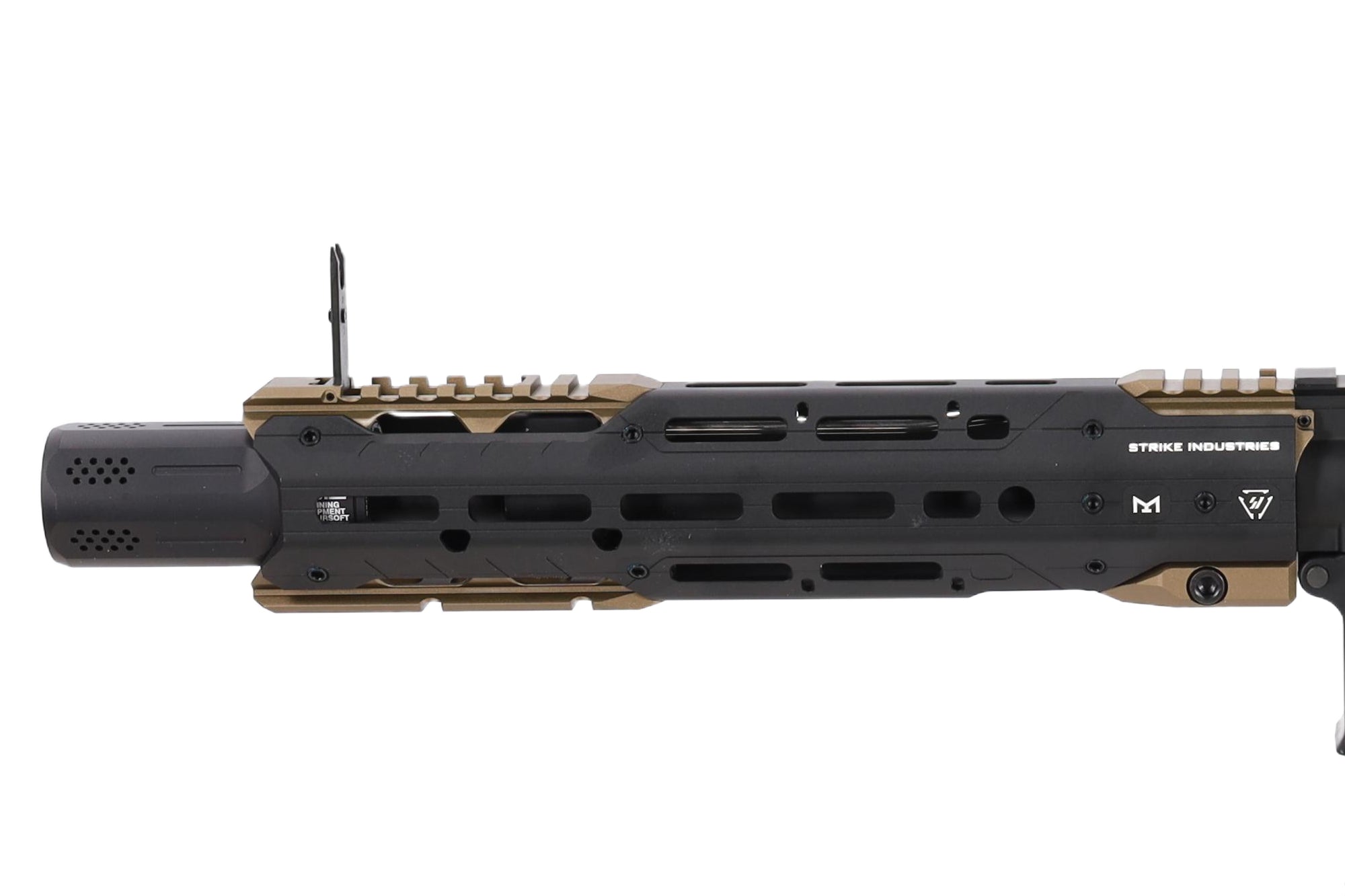 King Arms x Strike Industries Sentinel GRIDLOK® 11" Aster SE ETU Flat Dark Earth airsoft Carbine-6