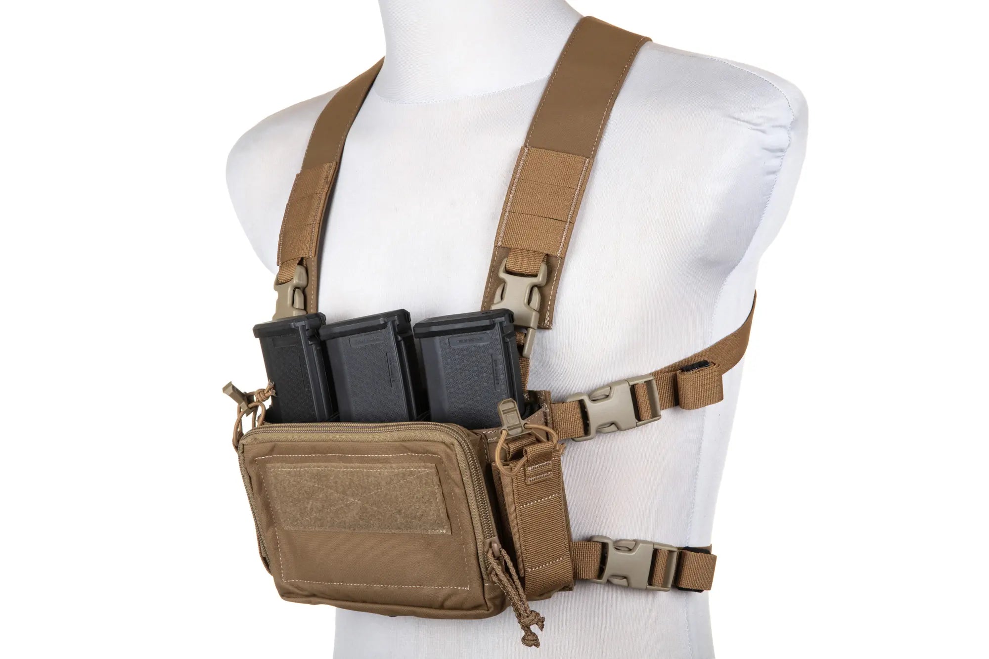 Chest Rig Vest Ape Force Gear D3CRM Coyote Brown-2