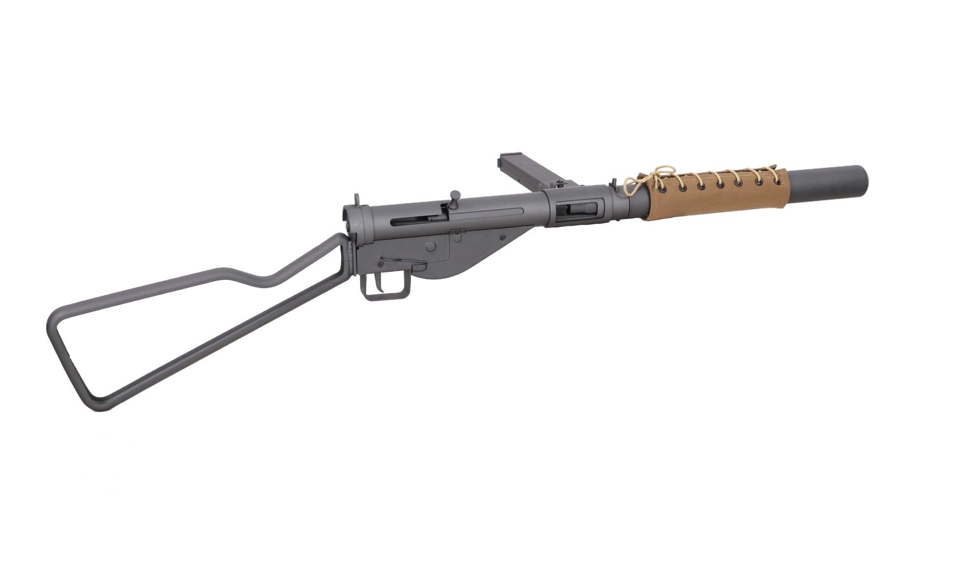 Specna Arms Sten MK.II(S) RETRO AEG submachine gun (X-ASR/Tracer)-5