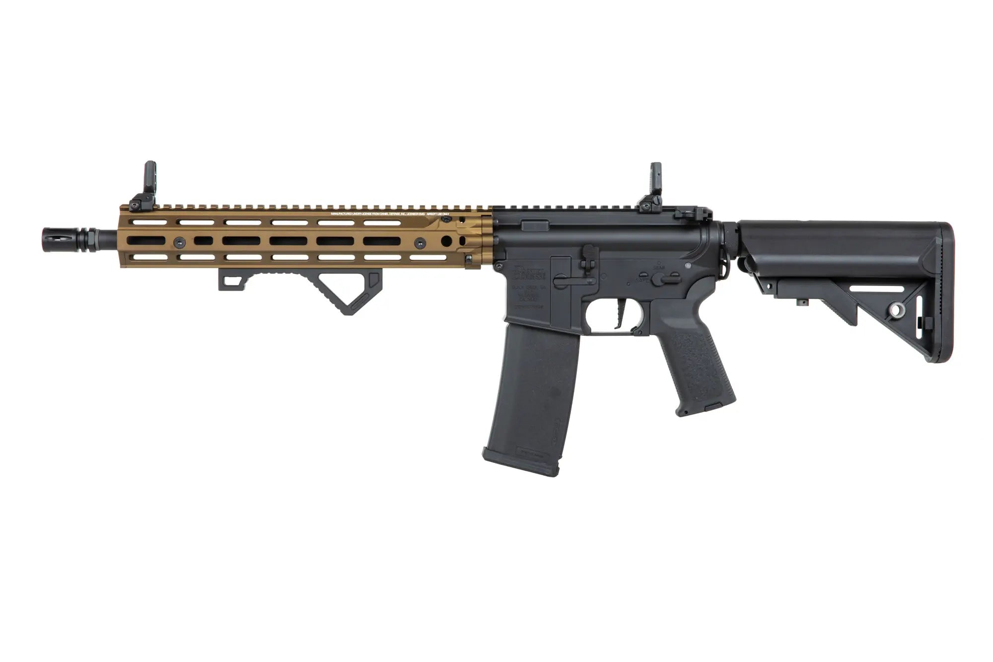 airsoft Specna Arms Daniel Defense® RIS III 12.5'' SA-P28 Prime™ HAL™ ETU carbine with Chaos Bronze brushless motor-5