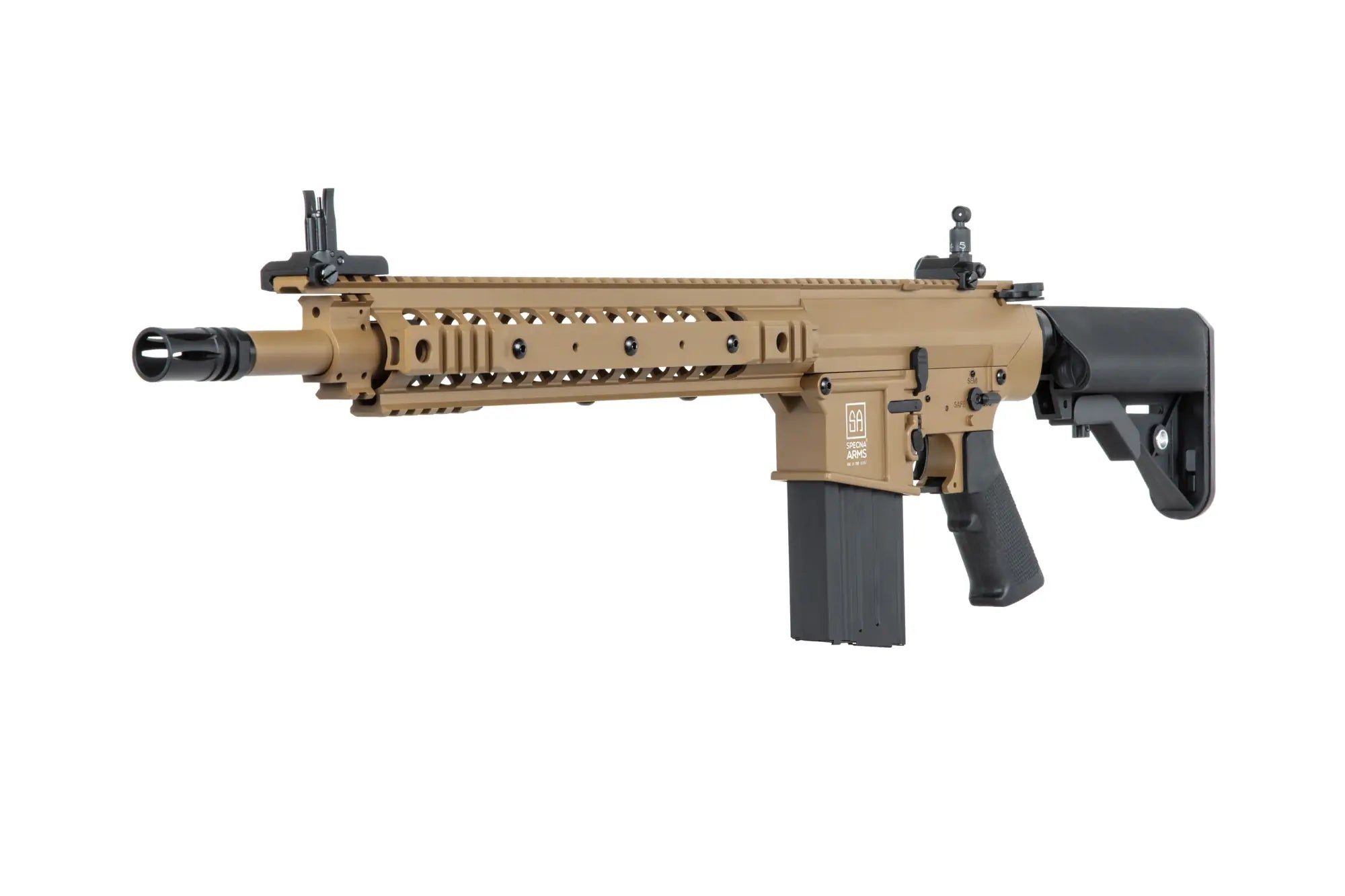 Specna Arms SA-E36 Edge™ Kestrel™ ETU Half-Tan airsoft Selector Rifle-3