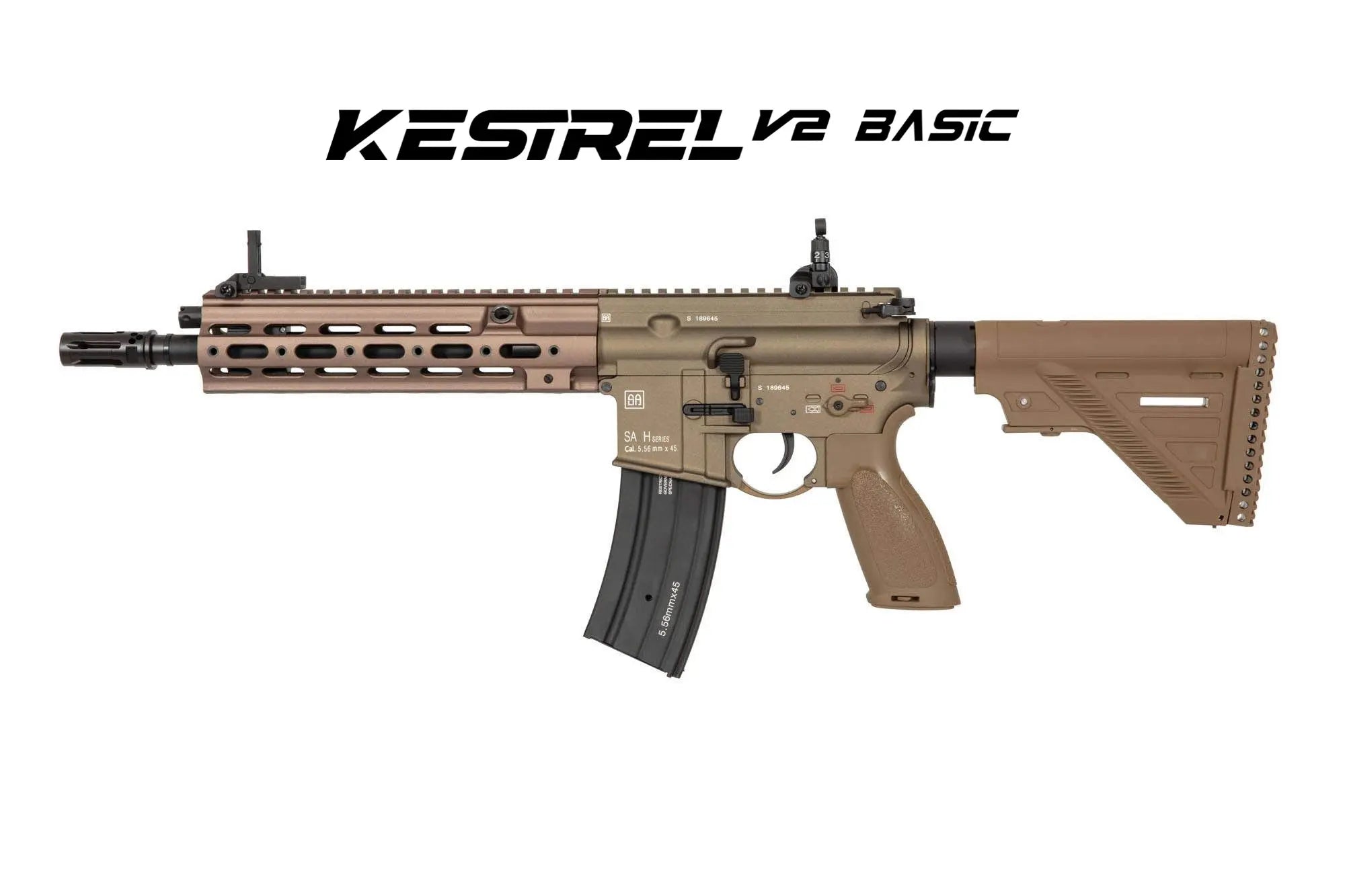 Specna Arms SA-H12 ONE™ Kestrel™ ETU Tan ASG Carbine-4