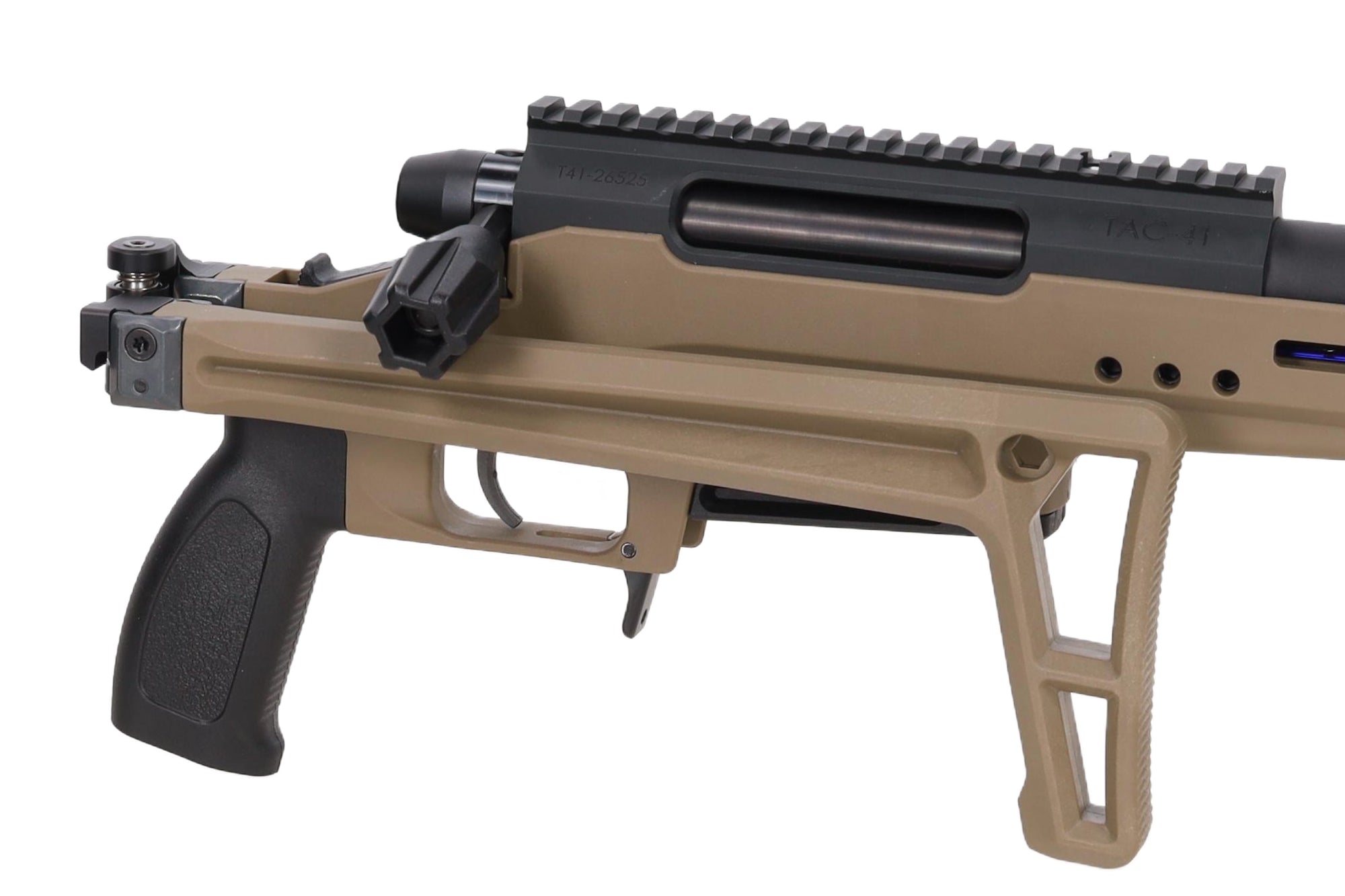 Silverback TAC-41LL-S Bolt-Action Sniper Rifle Folding Stock FDE-4