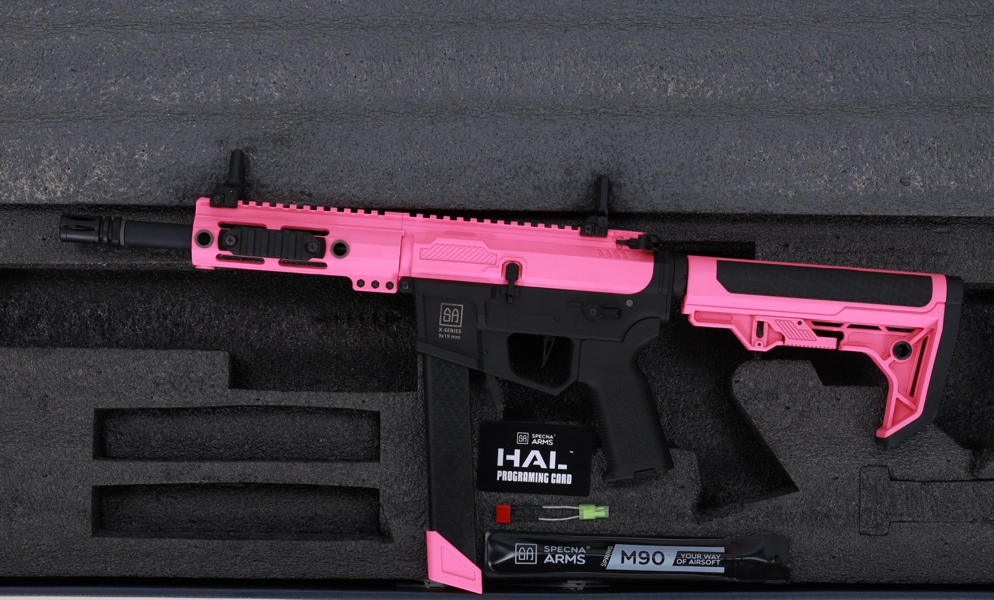 Specna Arms SA-FX01 FLEX Gen.2 9" AEG Assault Rifle – Pink-1
