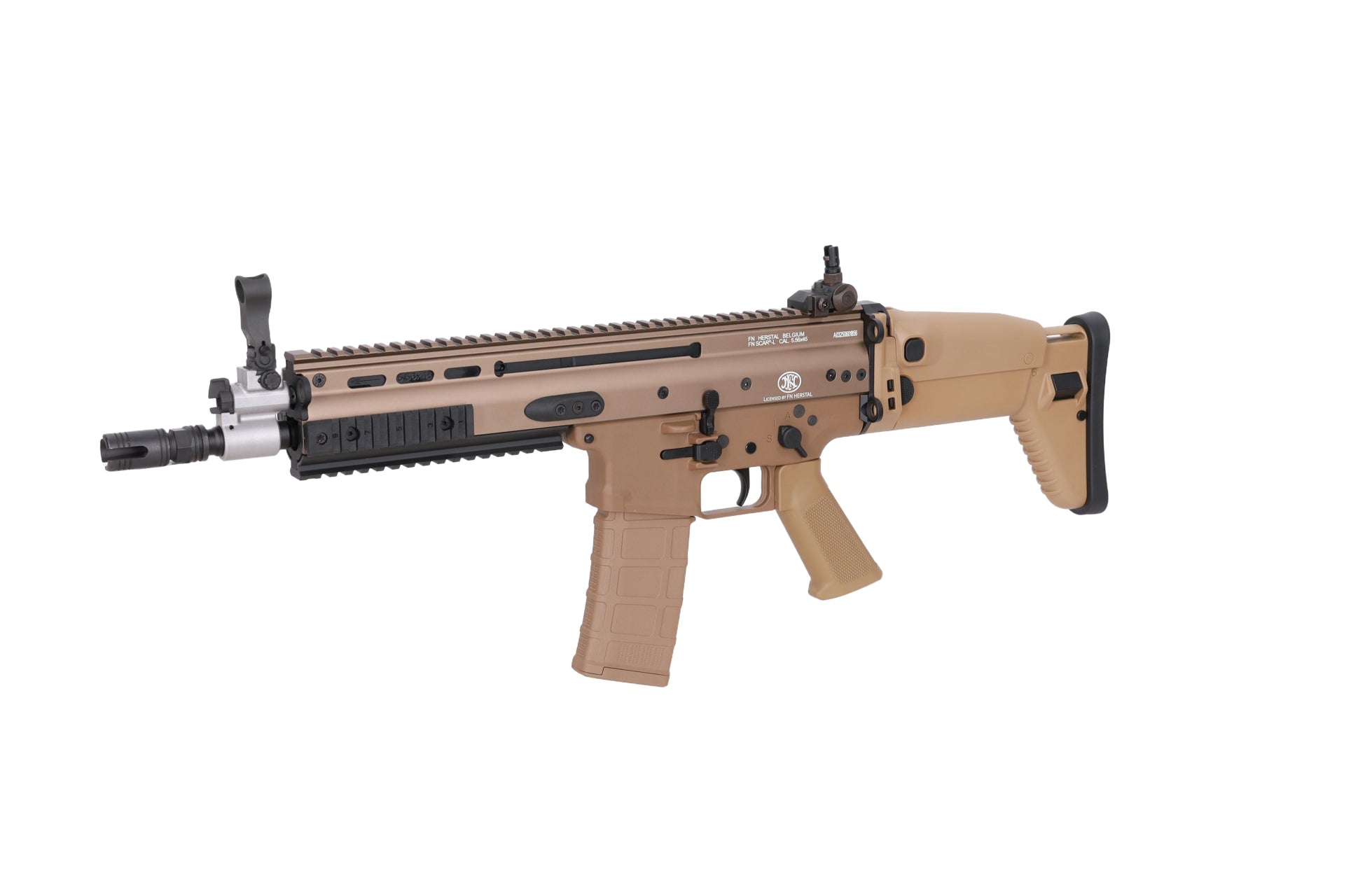 GBBR Guns Modify x FN Herstal SCAR-L MK2 Level 2 Tan airsoft Carbine-5