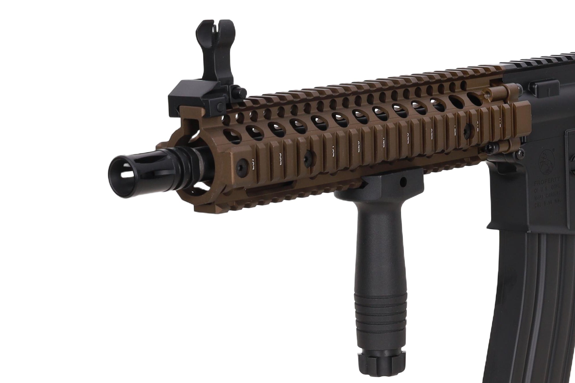 Colt x Daniel Defense MK18 SA-E19 EDGE Gen.2 AEG Assault Rifle 10.5" – Chaos Bronze-7