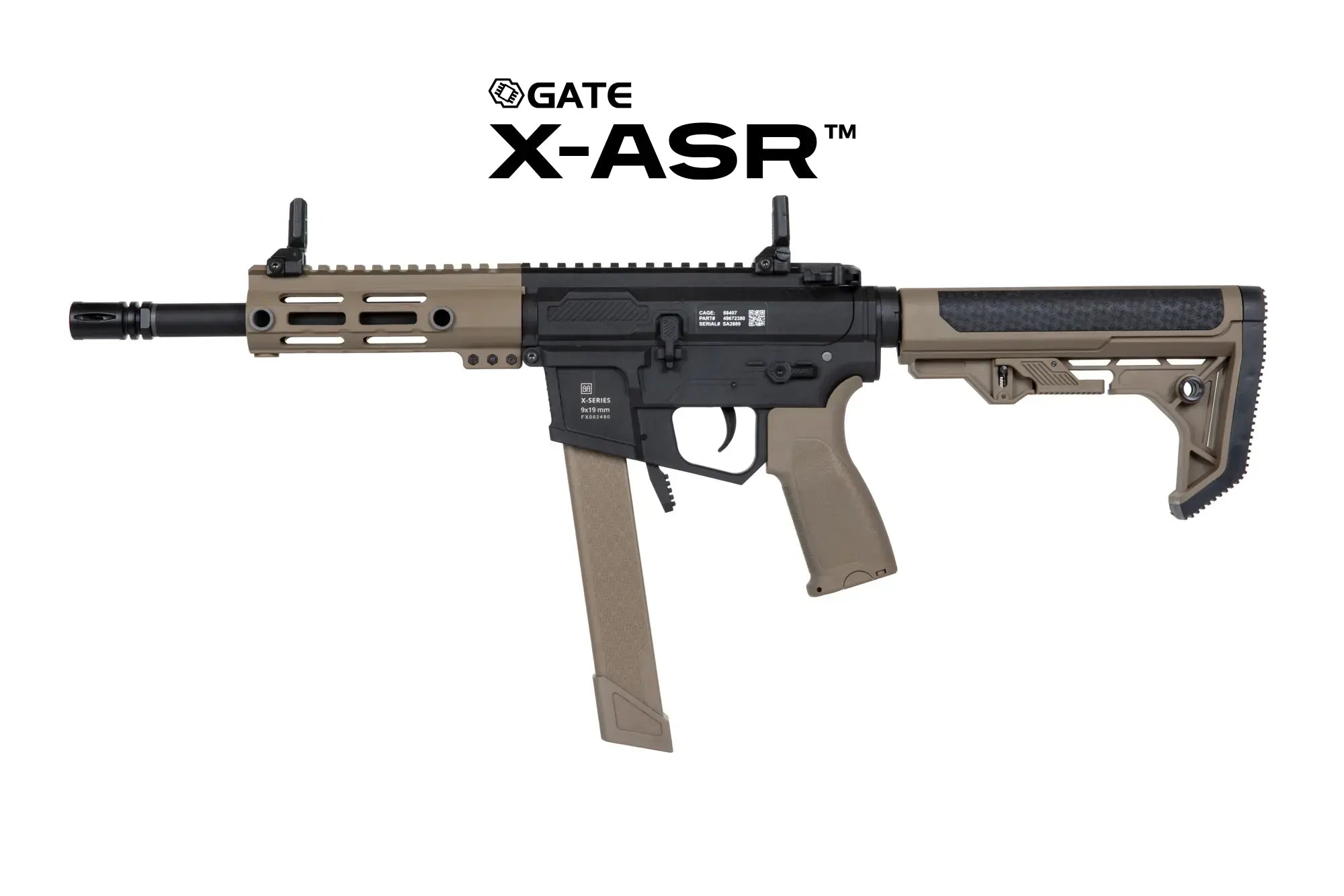 Specna Arms SA-FX01 FLEX™ GATE X-ASR Half-Tan 1.14 J airsoft rifle-3