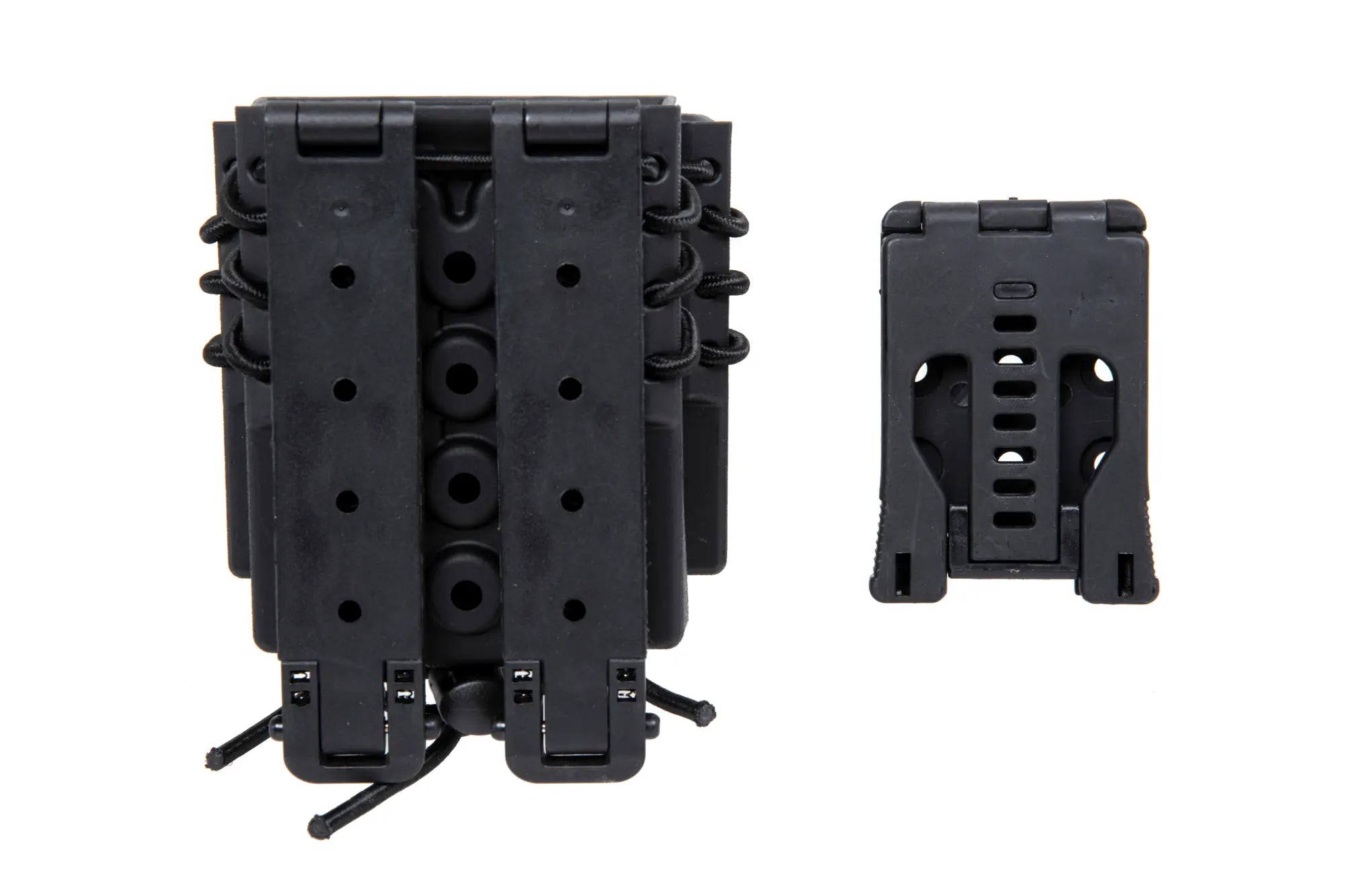 Carrier for 2 9mm magazines and an M4/M16 magazine Wosport Urban Assault Quick Pull Black-1