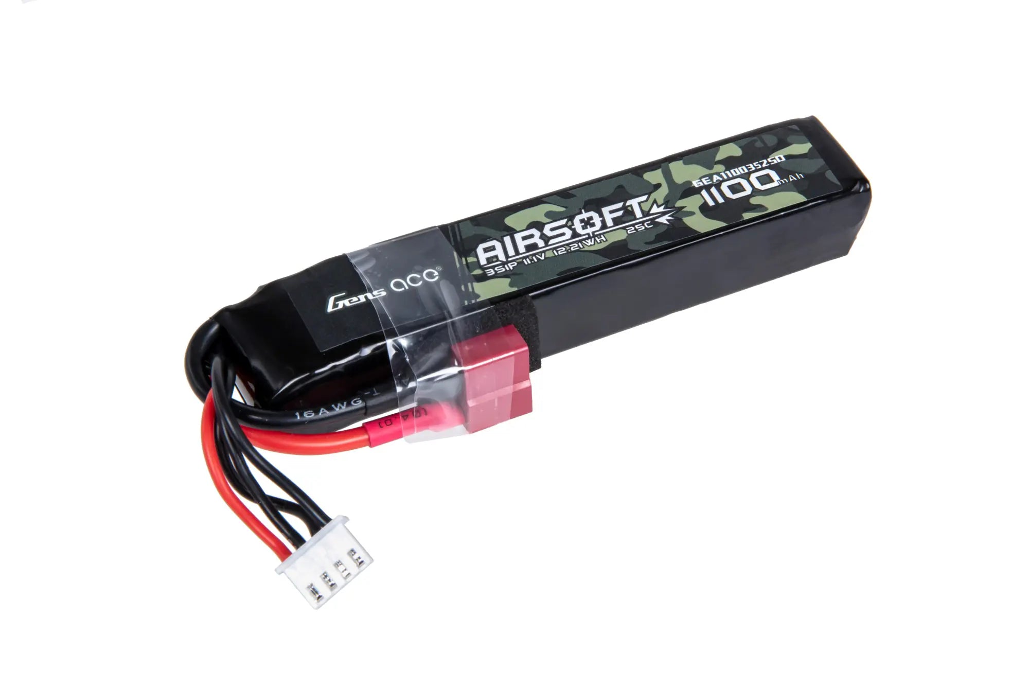 Gens Ace 25C 1100mAh 3S1P 11.1V Li-Po battery Deans